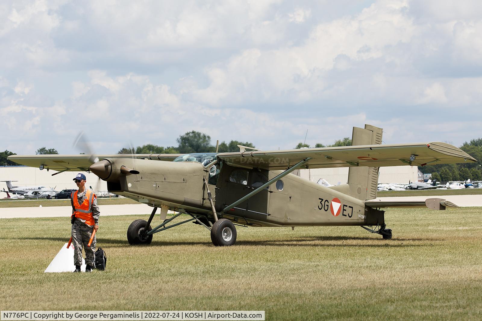 N776PC, Pilatus PC-6/B2-H2 C/N 775, Oshkosh 2022.