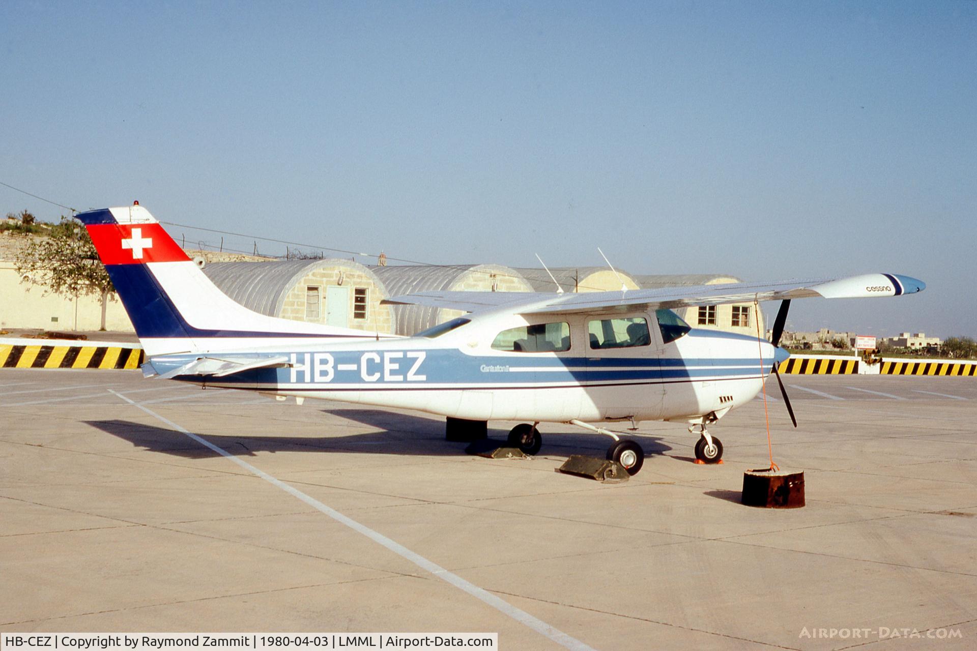 HB-CEZ, 1976 Cessna 210L Centurian Centurion C/N 210-61369, Cessna 210L Centurian
