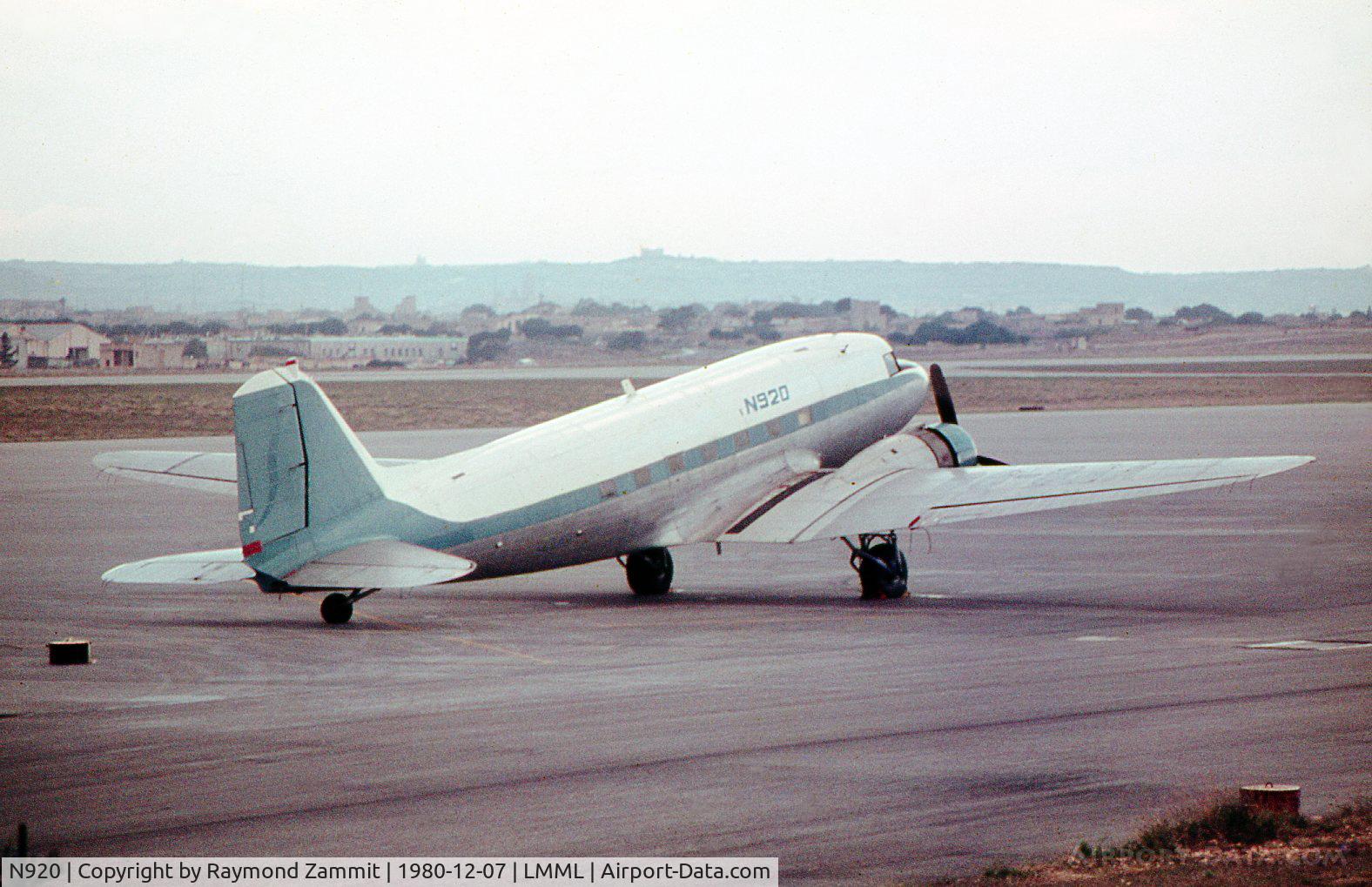 N920, 1943 Douglas DC-3C-S1C3G C/N 19754, Douglas DC-3 N920