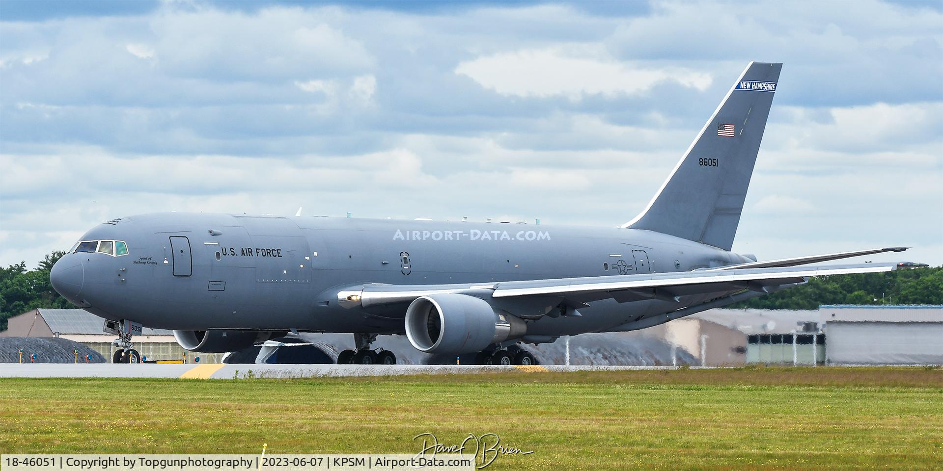 18-46051, 2017 Boeing KC-46A Pegasus C/N 41868/1188, SKATER22 taking RW34