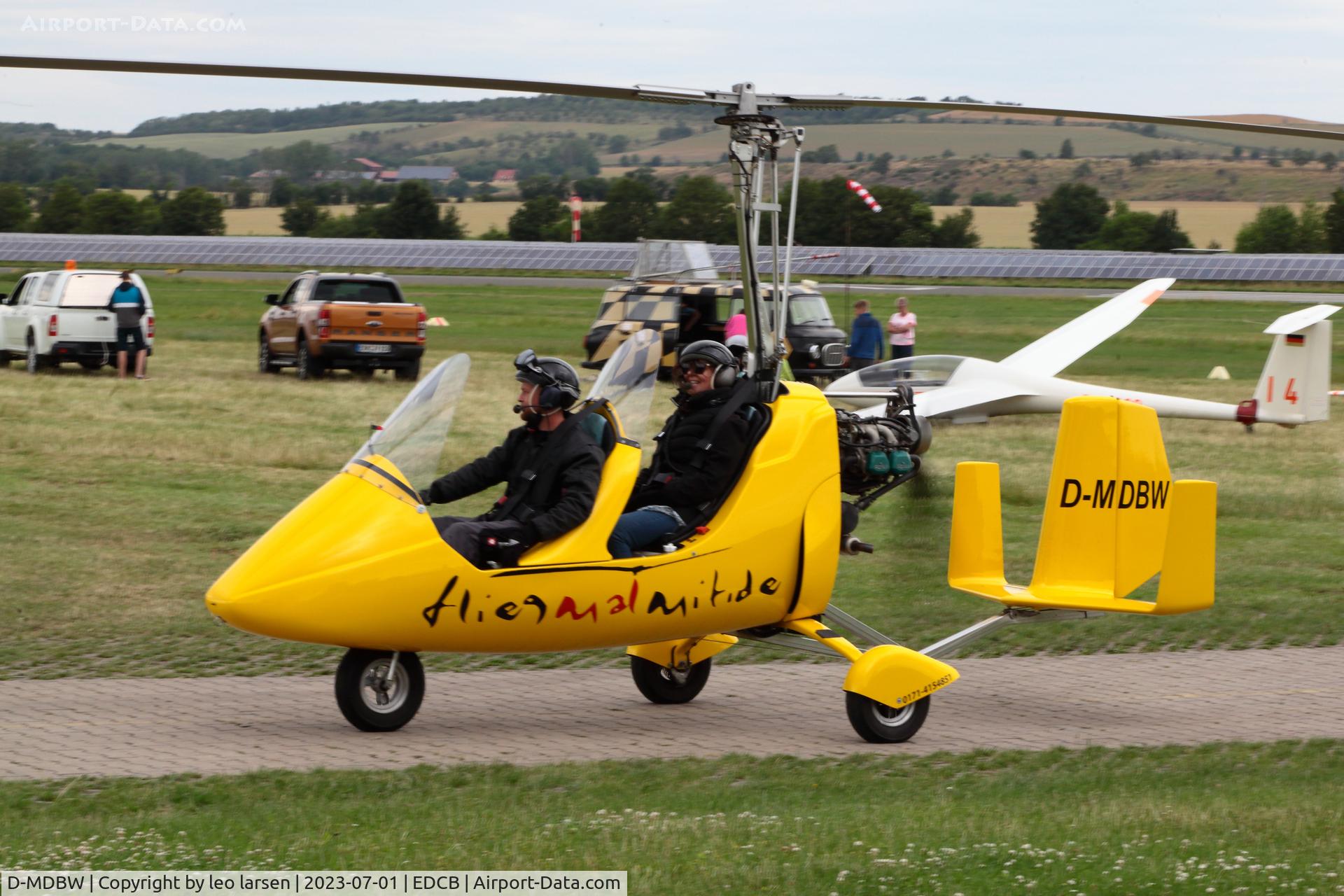 D-MDBW, AutoGyro MT-03 C/N Not found D-MDBW, Ballenstedt 1.7.2023
