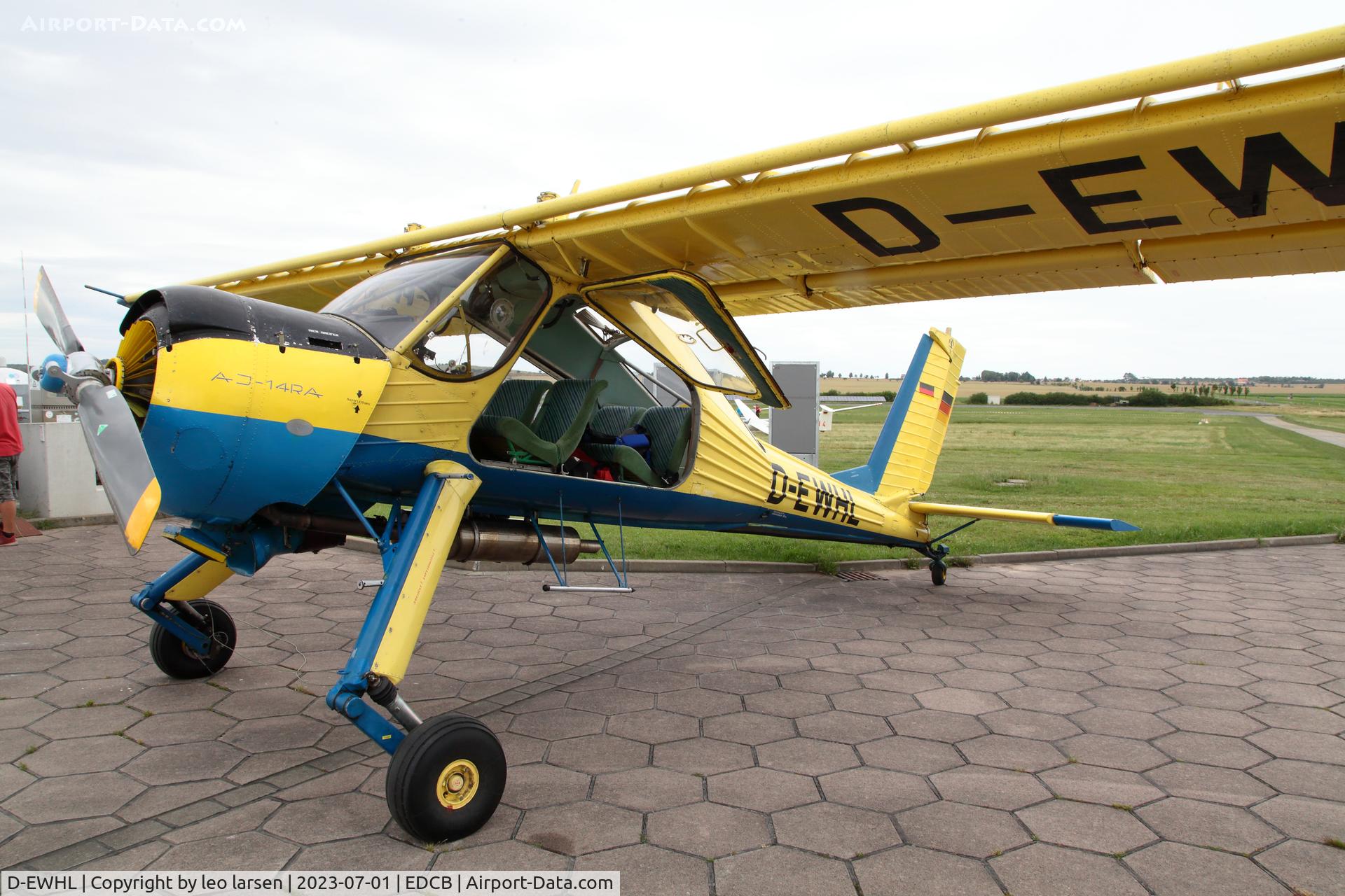 D-EWHL, 1976 PZL-Okecie PZL-104 Wilga 35A C/N 86231, Ballenstedt 1.7.2023