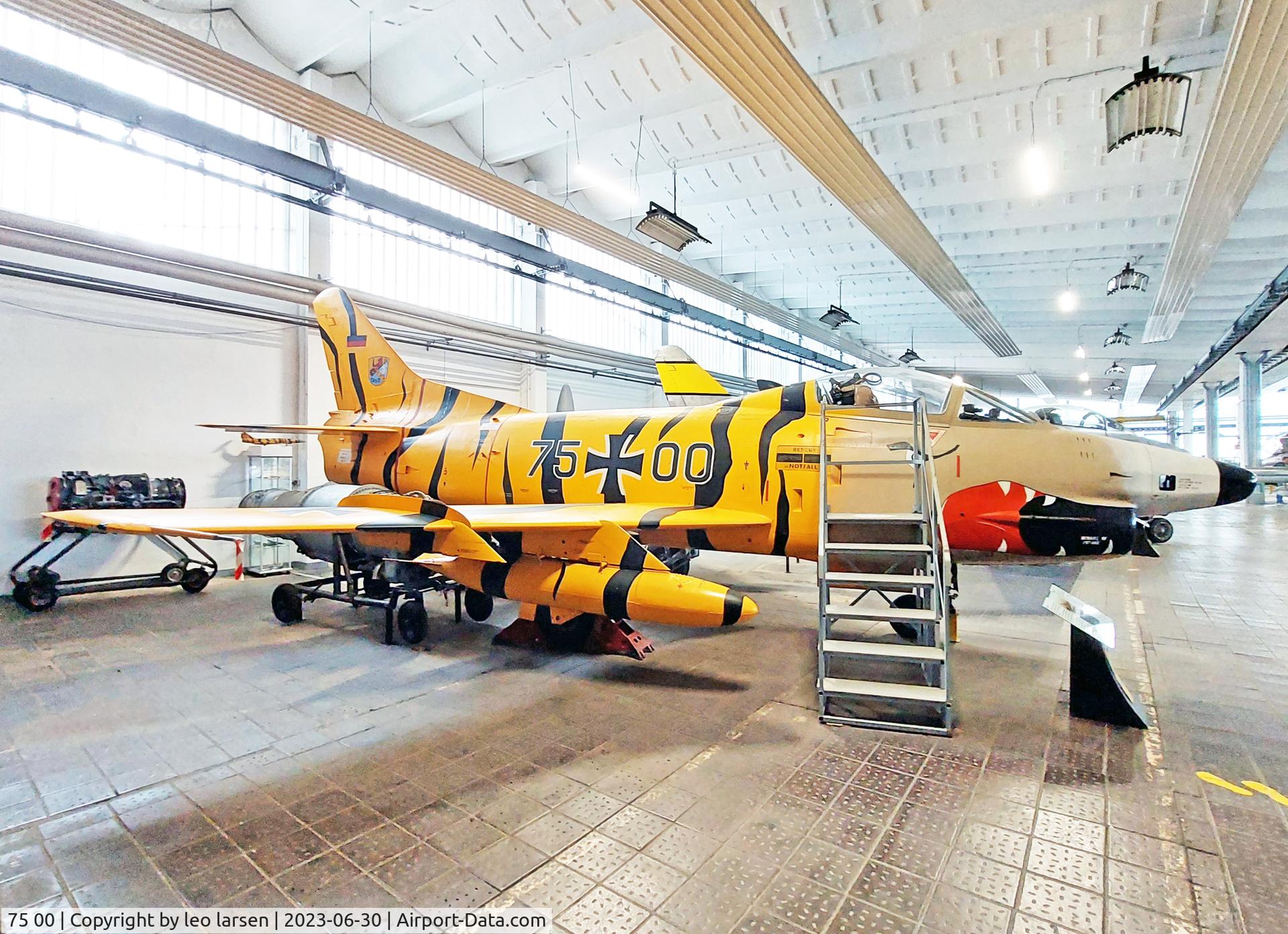 75 00, Fiat G-91R/4 C/N 122, Wernigerode Air Museum 30.6.2023