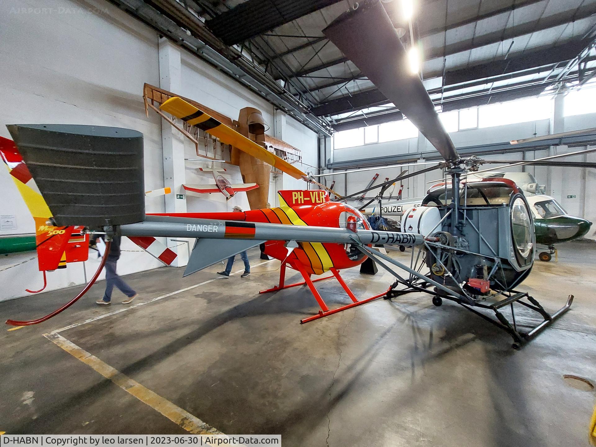 D-HABN, Hughes TH-55A Osage C/N 105-0394, Wernigerode Air Museum