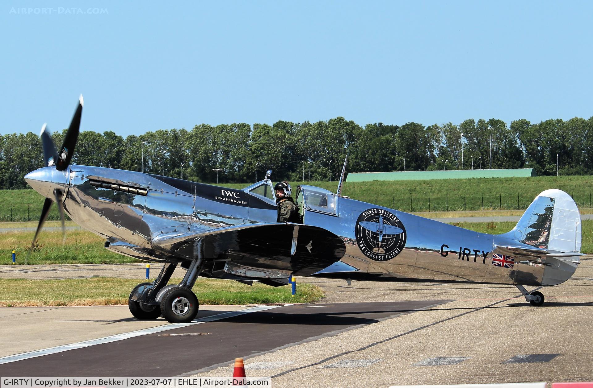 G-IRTY, 1943 Supermarine 361 Spitfire LF.IXc C/N CBAF.IX.970, Lelystad Airport