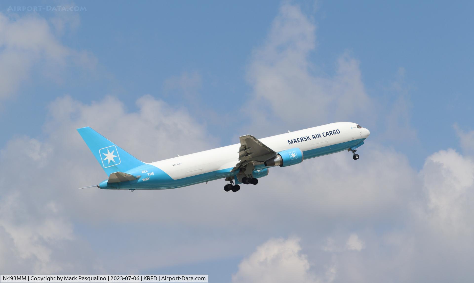 N493MM, 2022 Boeing 767-300F C/N 67025, Boeing 767-300F