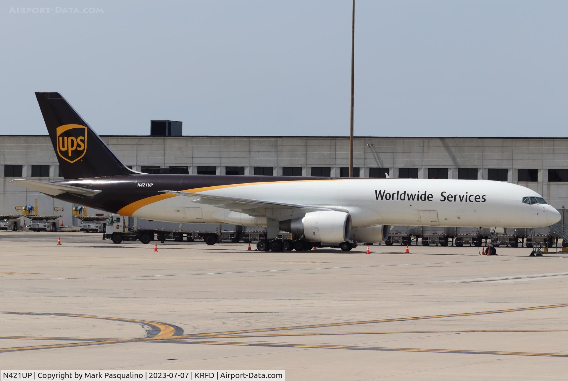 N421UP, 1991 Boeing 757-24APF C/N 25281, Boeing 757-24AF