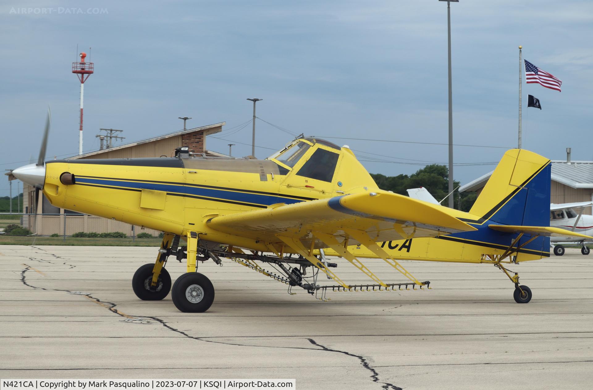 N421CA, Air Tractor Inc AT-502B C/N 502B-2672, Air Tractor AT-502B