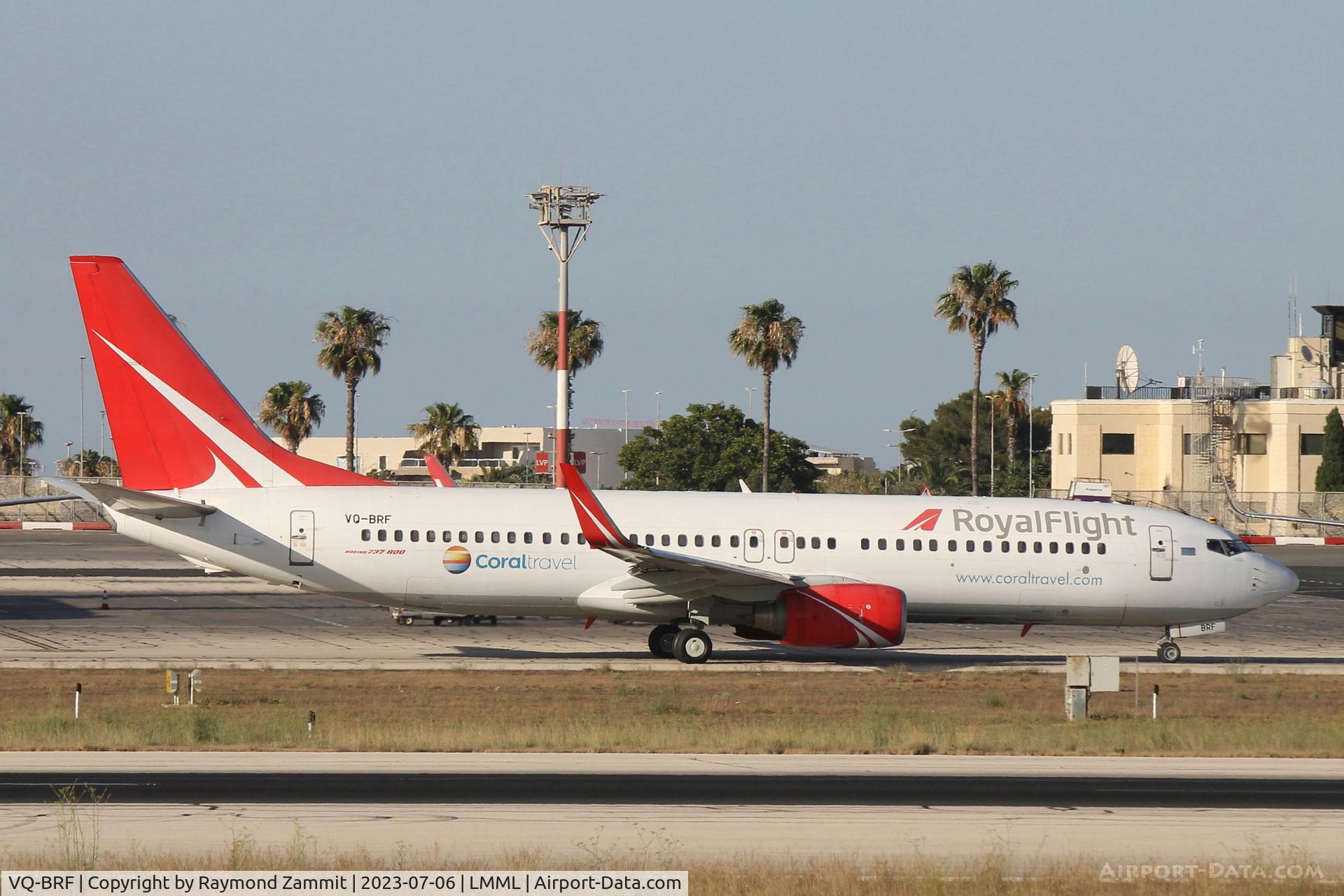 VQ-BRF, 2007 Boeing 737-86J C/N 34970, B737-800 VQ-BRF Royal Flight Airlines