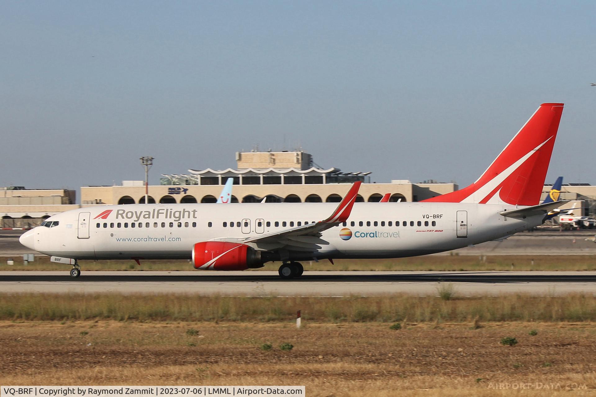 VQ-BRF, 2007 Boeing 737-86J C/N 34970, B737-800 VQ-BRF Royal Flight Airlines