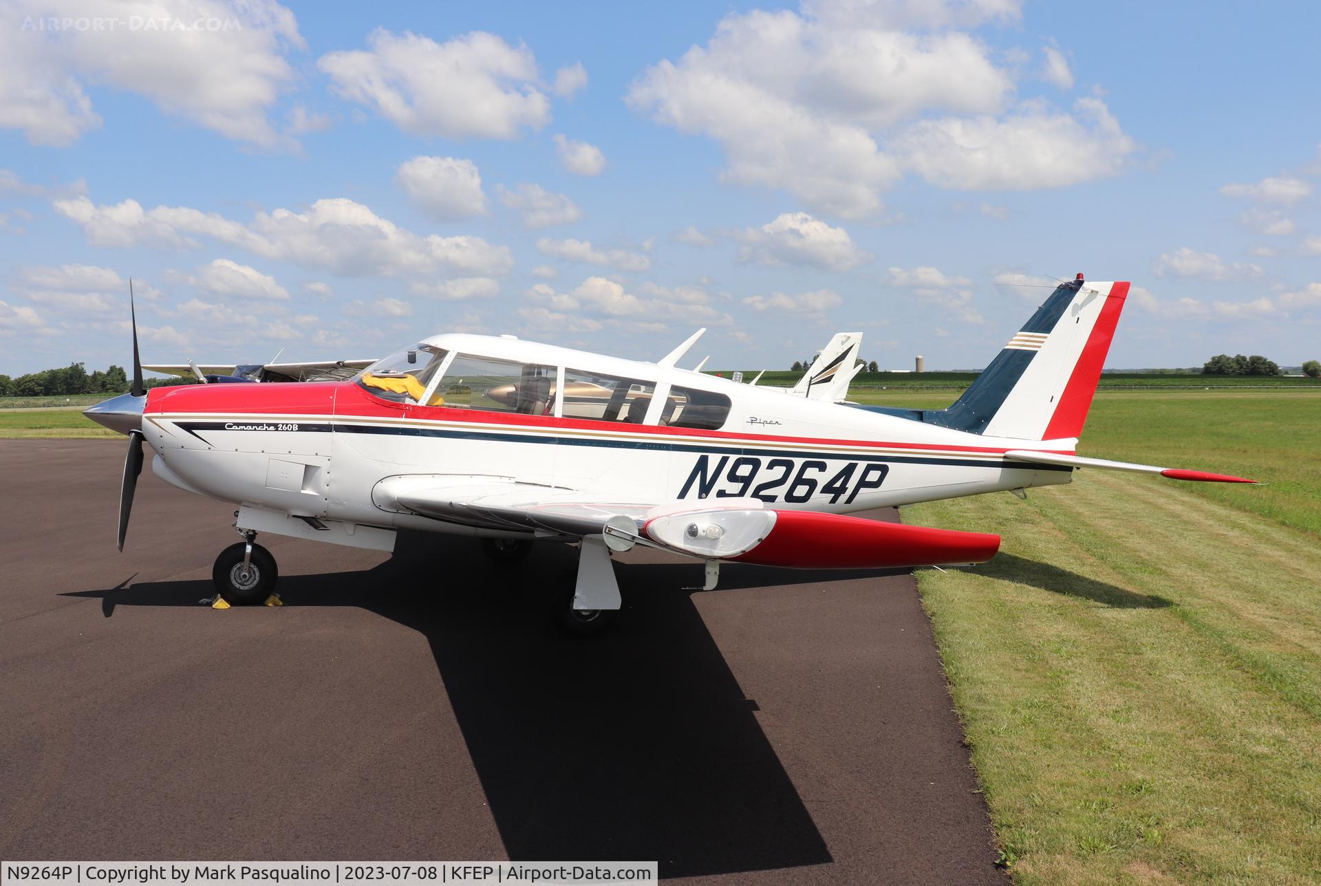 N9264P, 1968 Piper PA-24-260 C/N 24-4763, Piper PA-24-260