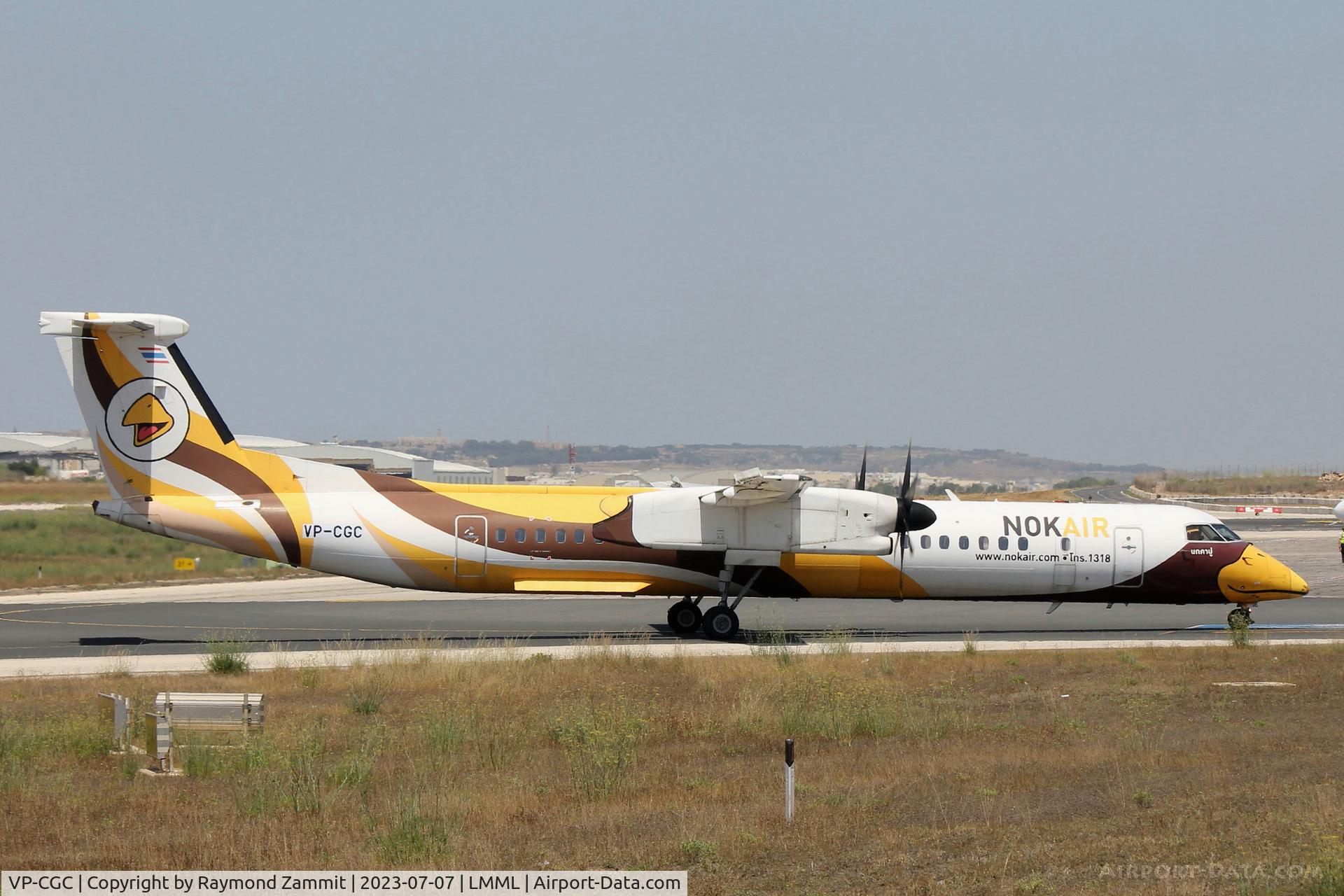 VP-CGC, Bombardier DHC-8-400 Dash 8 C/N 4506, Bombardier DHC-8 VP-CGC NOK Air