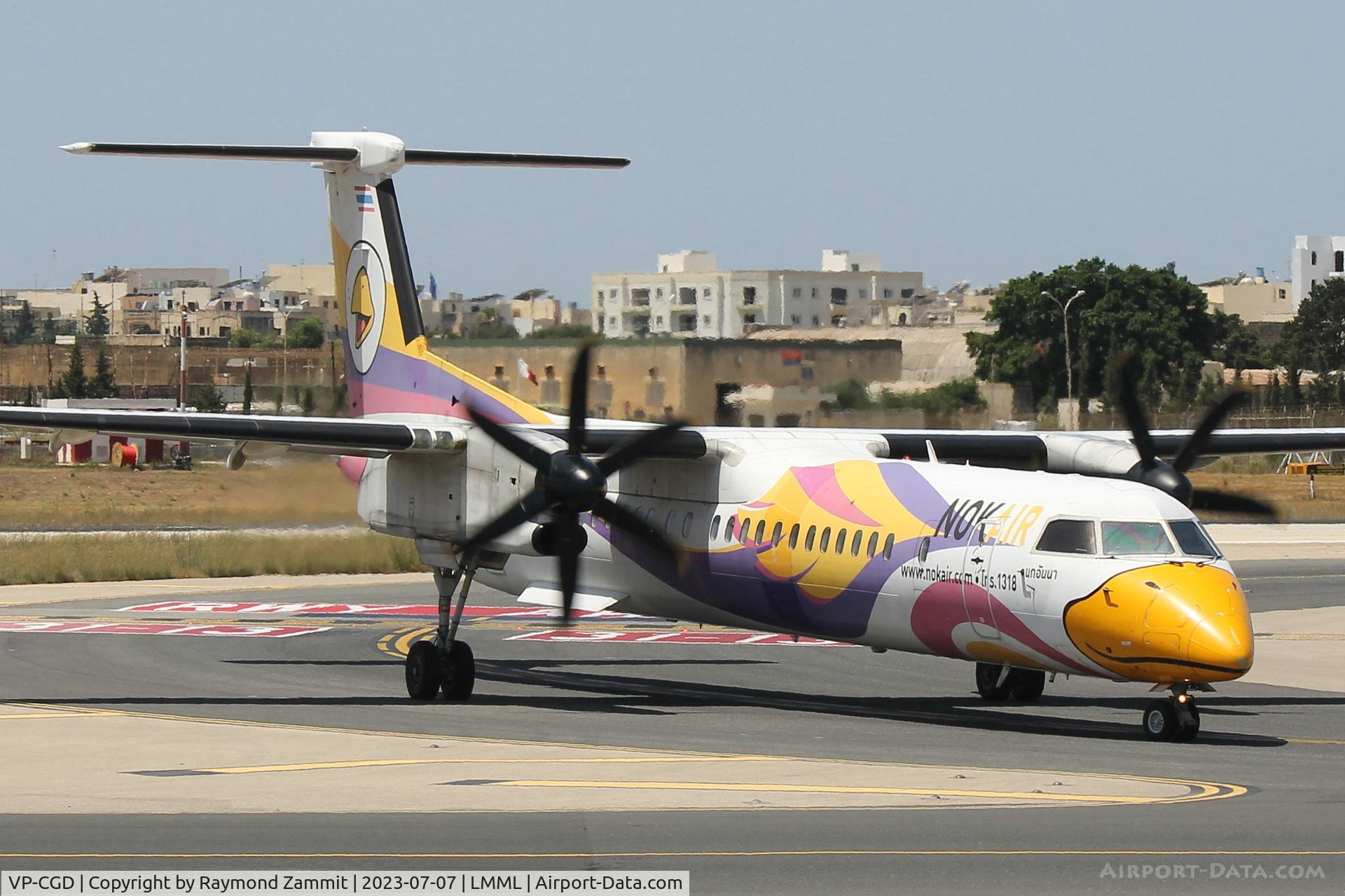 VP-CGD, Bombardier Dash-8- 402Q C/N 4455, Bombardier DHC-8 VP-CGD NOK Air
