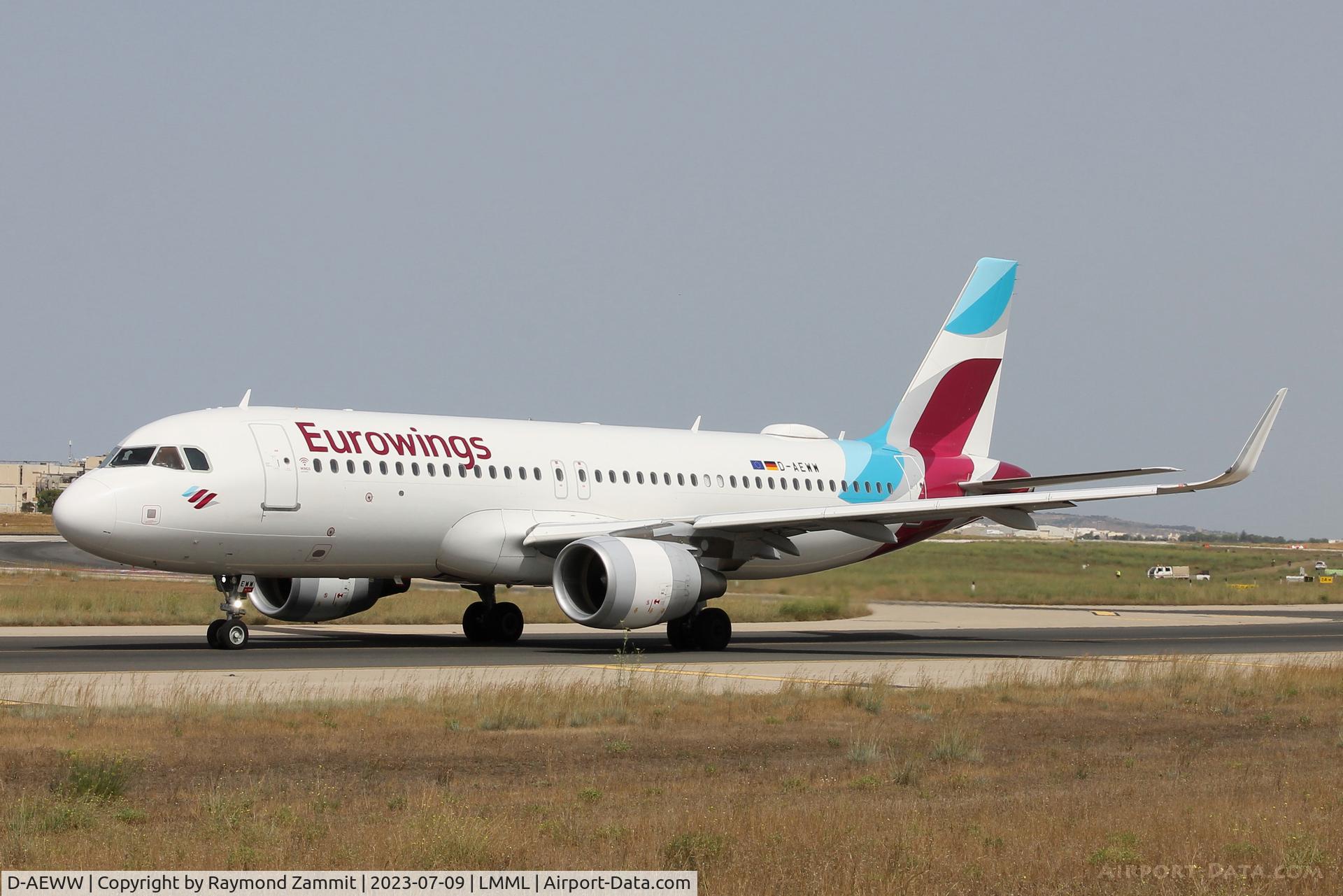 D-AEWW, 2017 Airbus A320-214 C/N 7615, A320 D-AEWW Eurowings