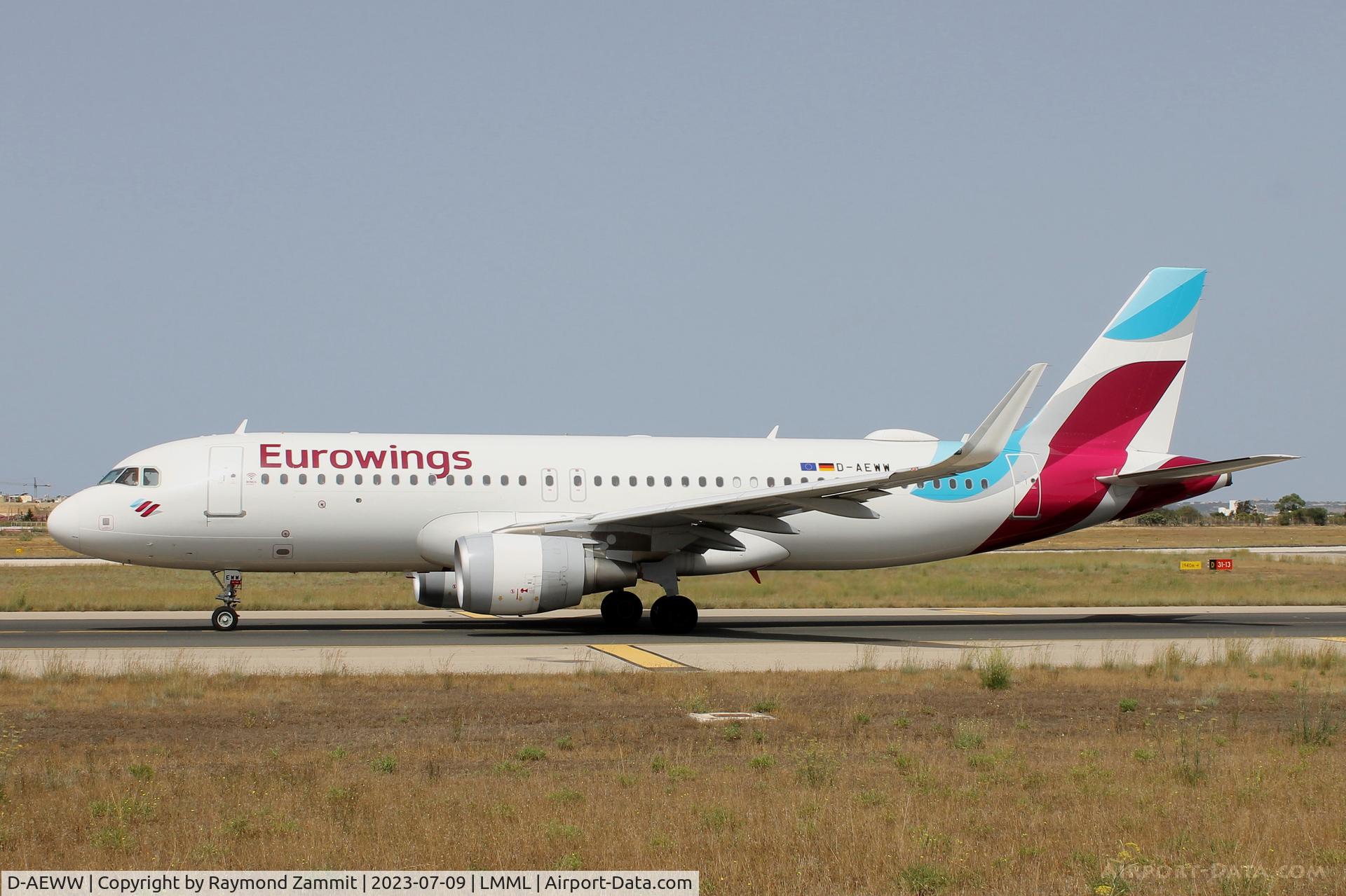 D-AEWW, 2017 Airbus A320-214 C/N 7615, A320 D-AEWW Eurowings