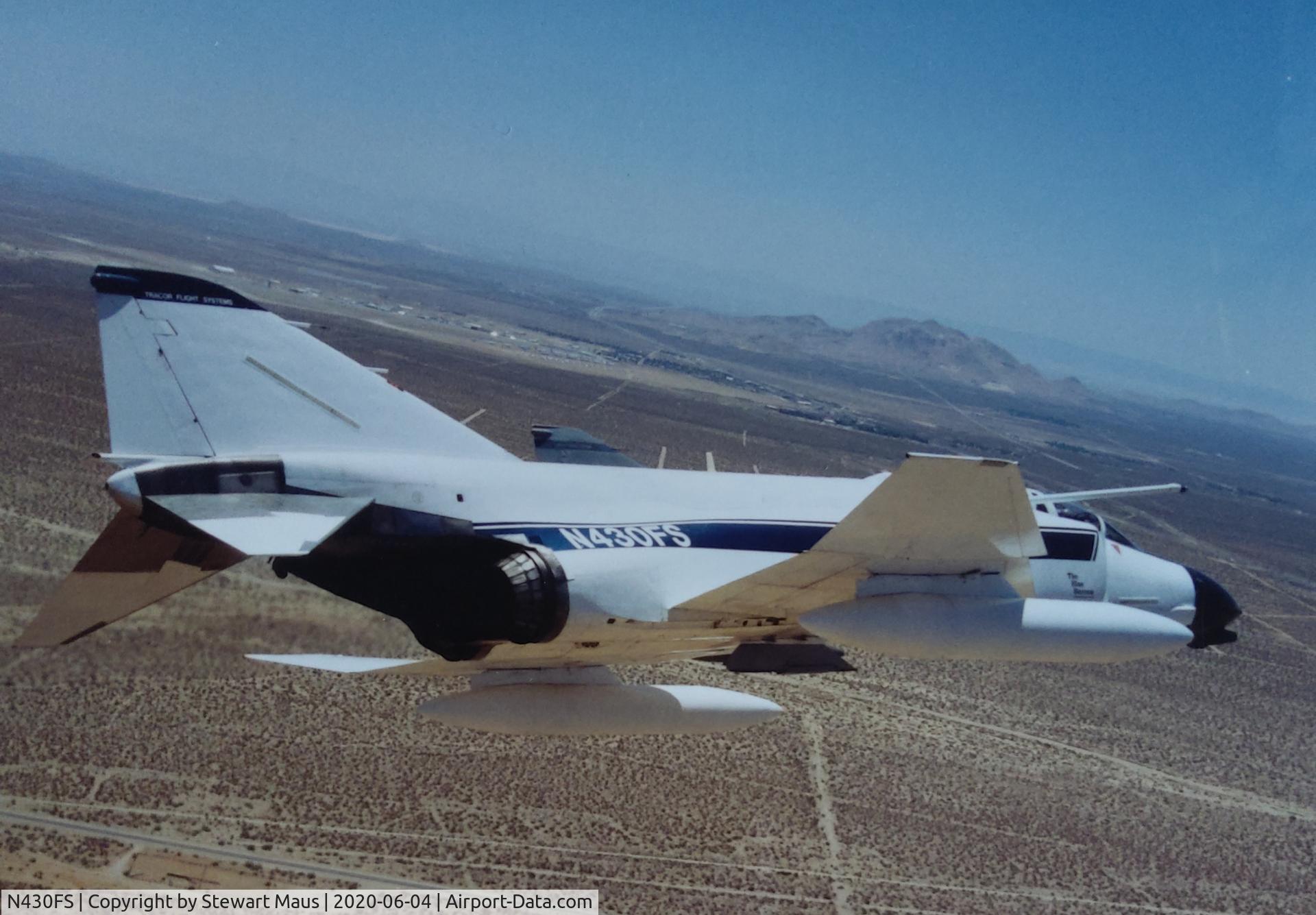 N430FS, 1966 McDonnell NF-4D Phantom II C/N 1993, N430FS RTB Mojave Airport after deployment to Barbers Point Hawaii.