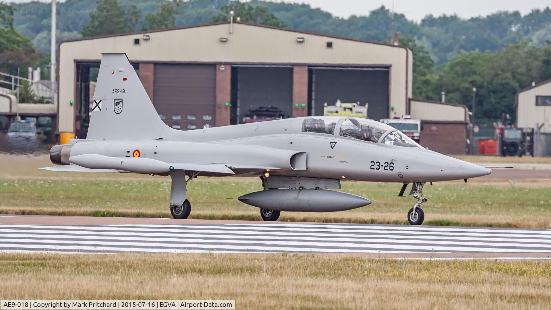 AE9-018, Northrop (CASA) SF-5B(M) Freedom Fighter C/N 2018, RIAT 2015