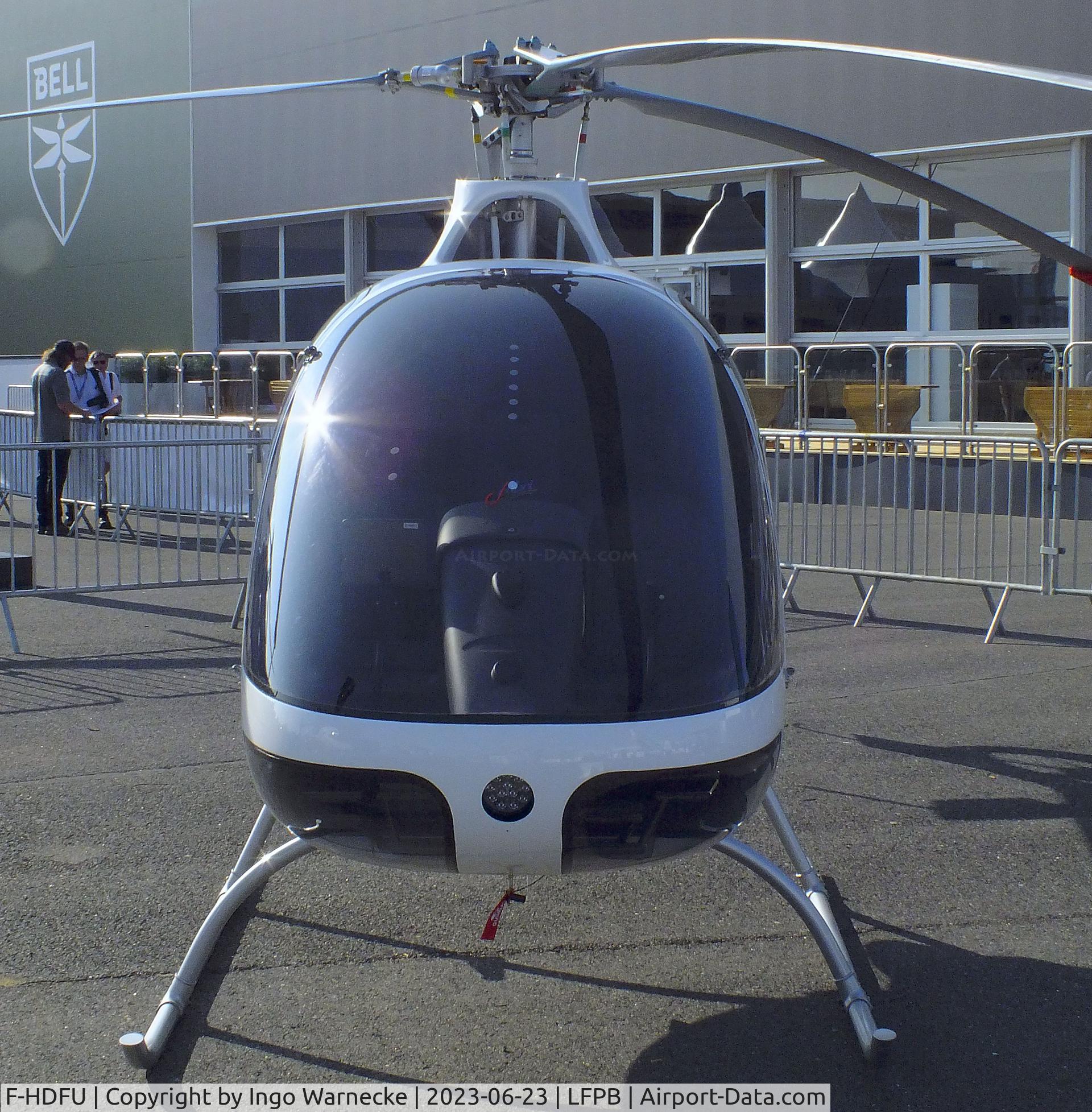 F-HDFU, Guimbal Cabri G2 C/N 1315, Guimbal Cabri G2 of the DCI at the Aerosalon 2023, Paris