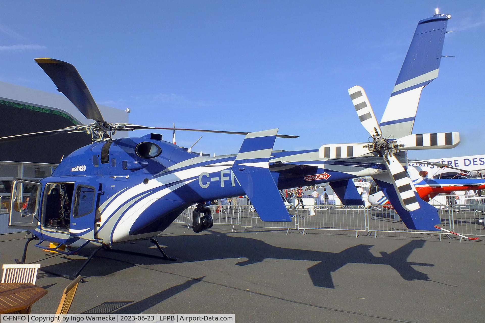 C-FNFO, 2014 Bell 429 GlobalRanger C/N 57224, Bell 429 Global Ranger at the Aerosalon 2023, Paris