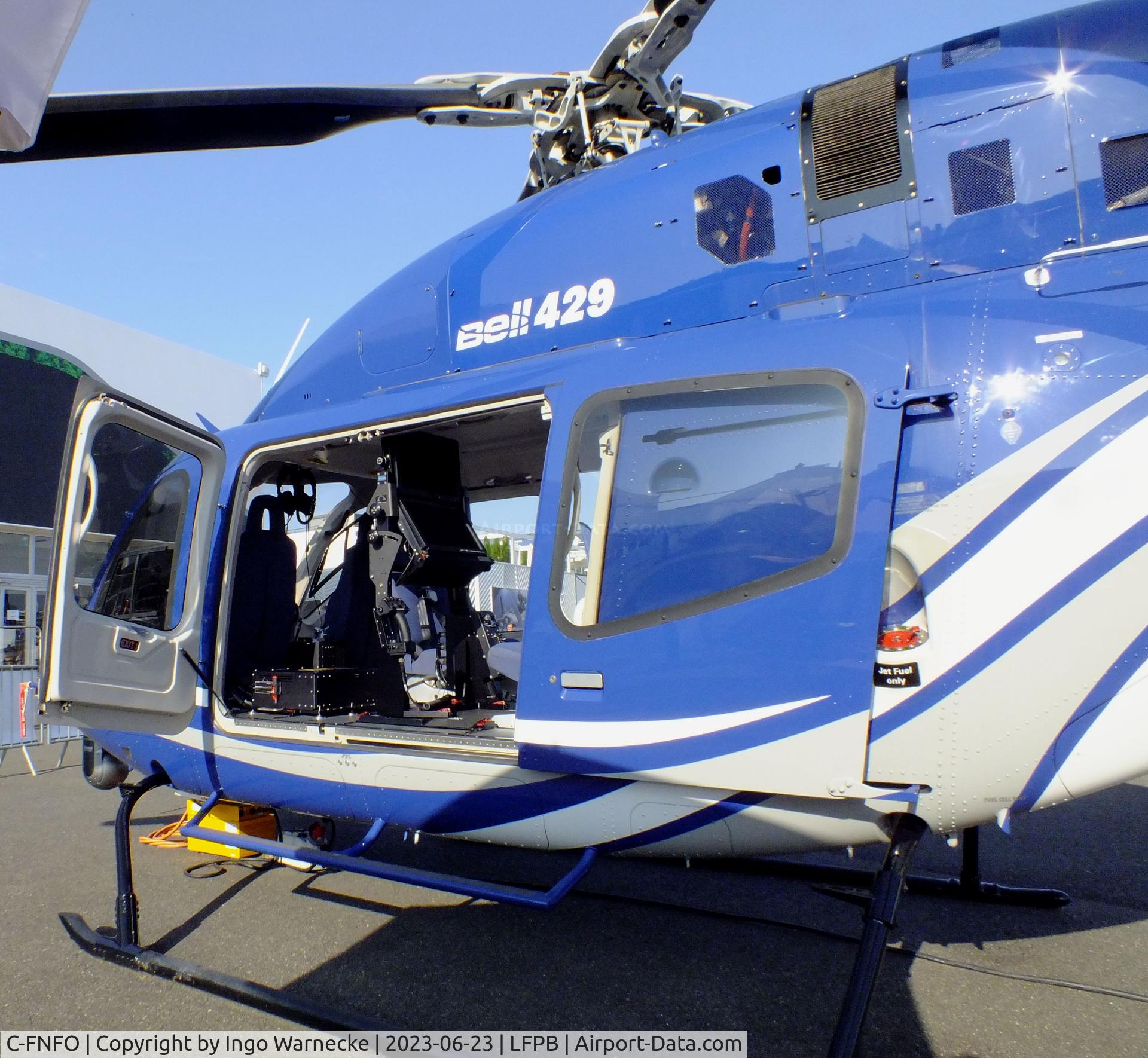 C-FNFO, 2014 Bell 429 GlobalRanger C/N 57224, Bell 429 Global Ranger at the Aerosalon 2023, Paris