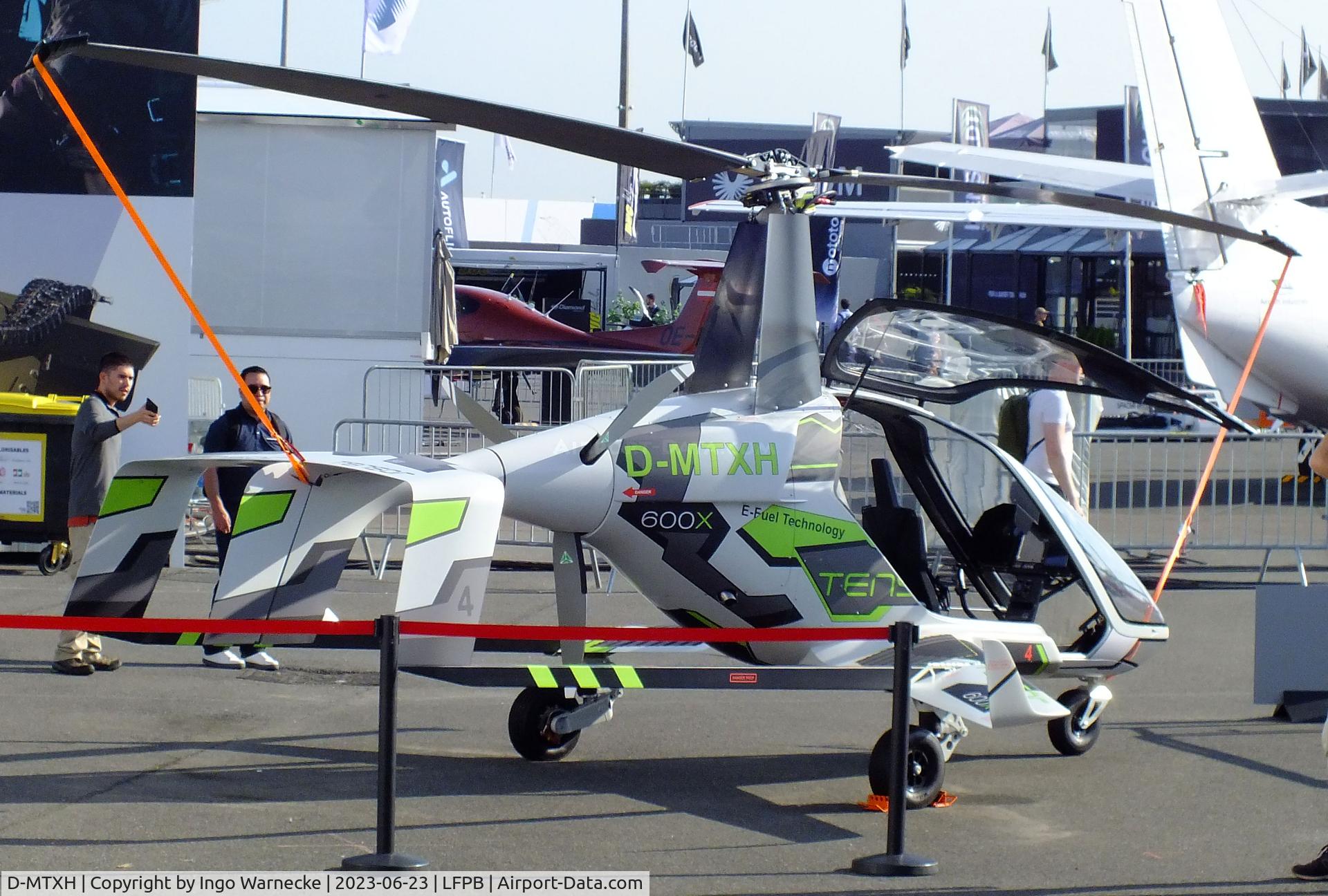 D-MTXH, Fraundorfer Aeronautics AG Tensor 600X C/N not found_D-MTXH, Fraundorfer Aeronautics Tensor 600X at the Aerosalon 2023, Paris