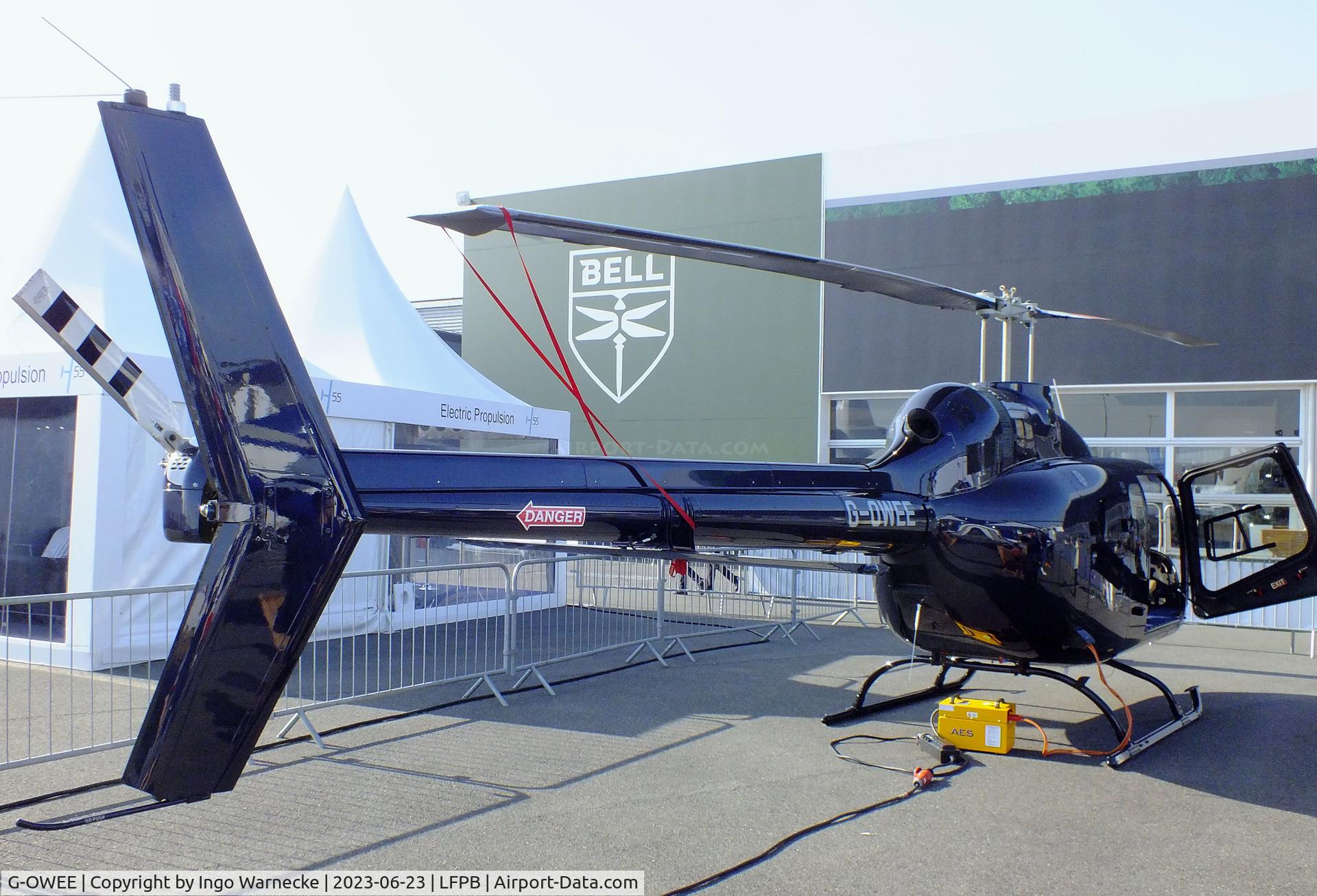 G-OWEE, 2021 Bell 505 Jet Ranger X C/N 65394, Bell 505 Jet Ranger X at the Aerosalon 2023, Paris
