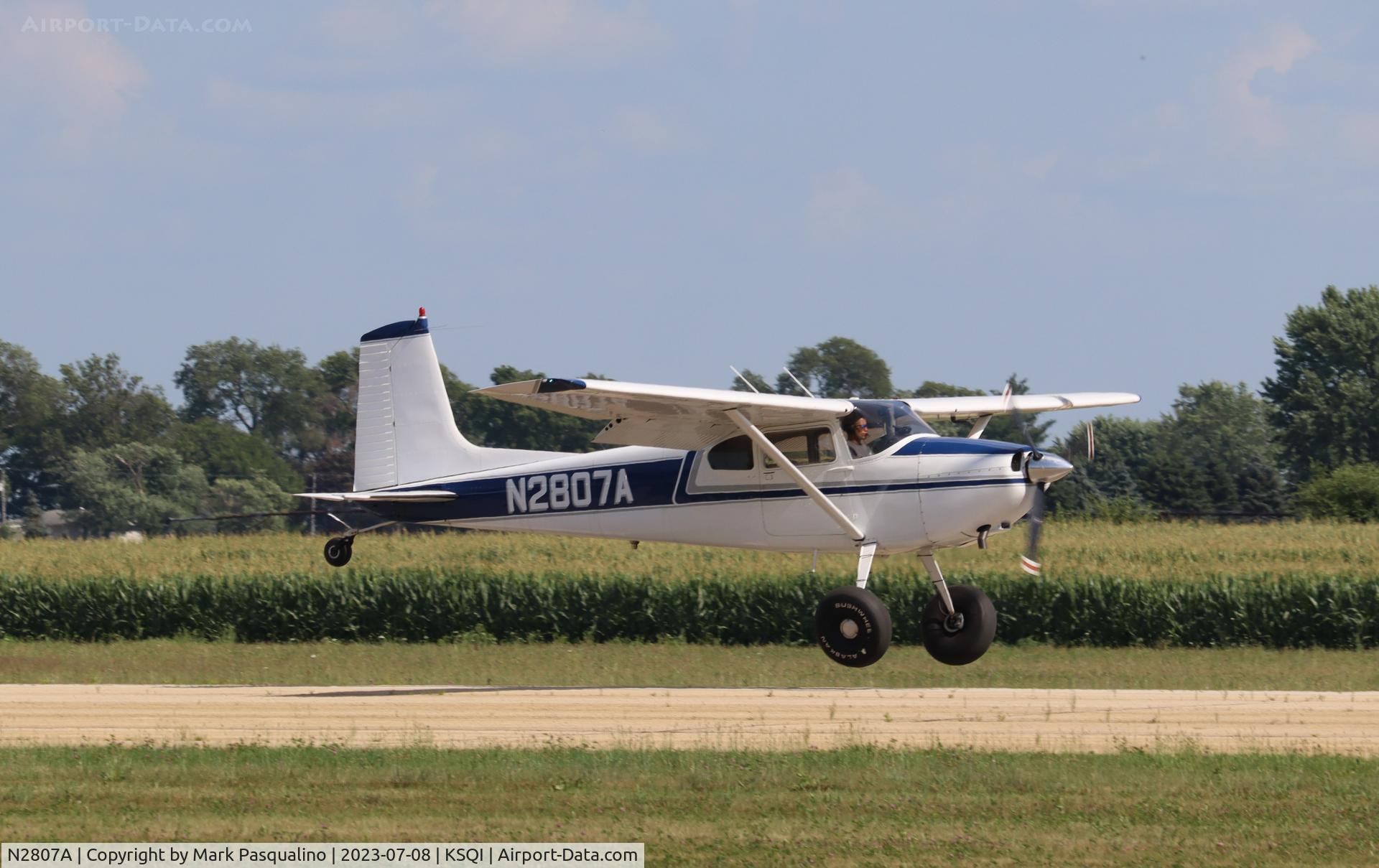 N2807A, 1953 Cessna 180 C/N 30007, Cessna 180