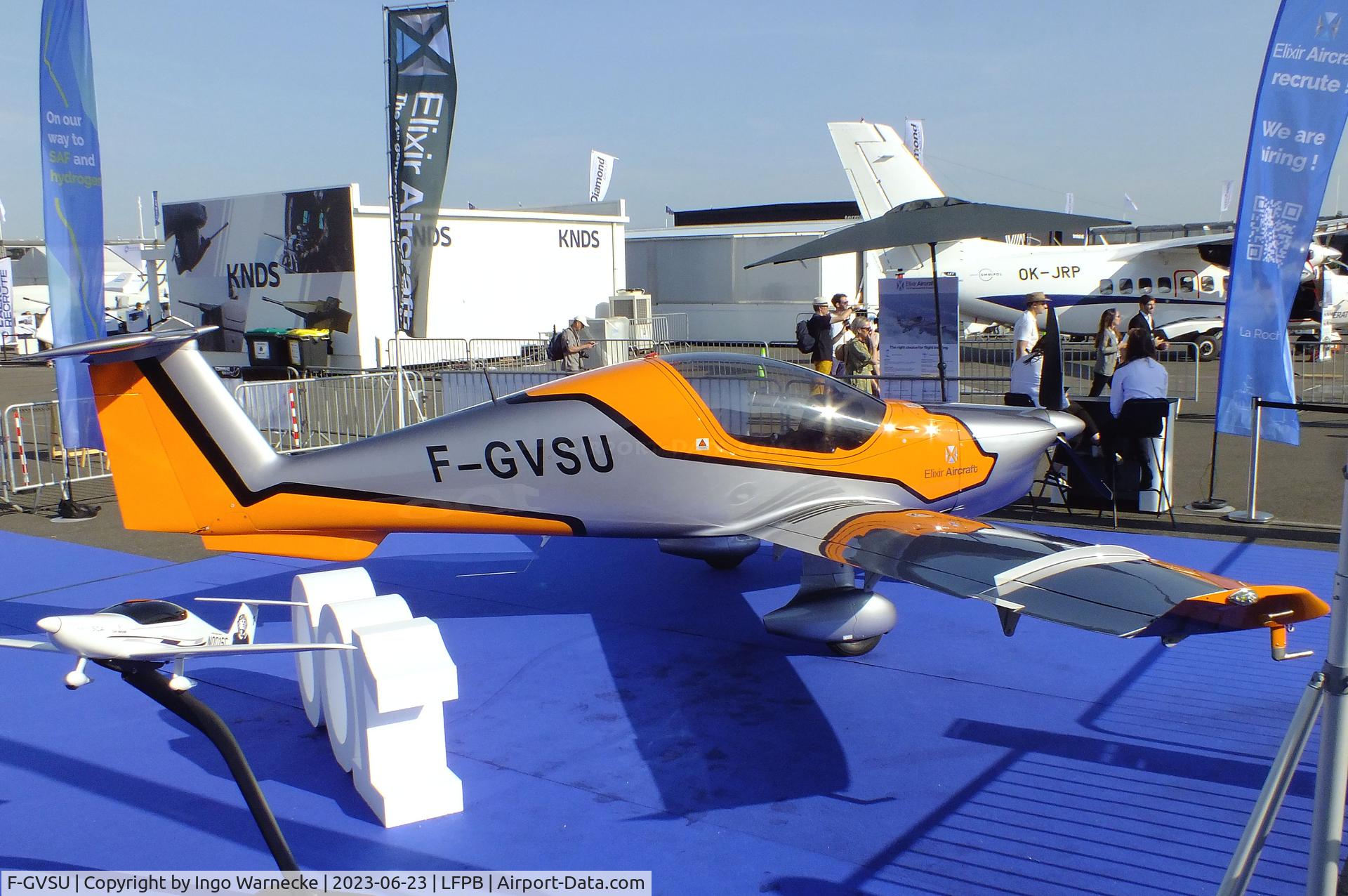 F-GVSU, Elixir Aircraft Elixir C/N 011, Elixir Aircraft Elixir at the Aerosalon 2023, Paris