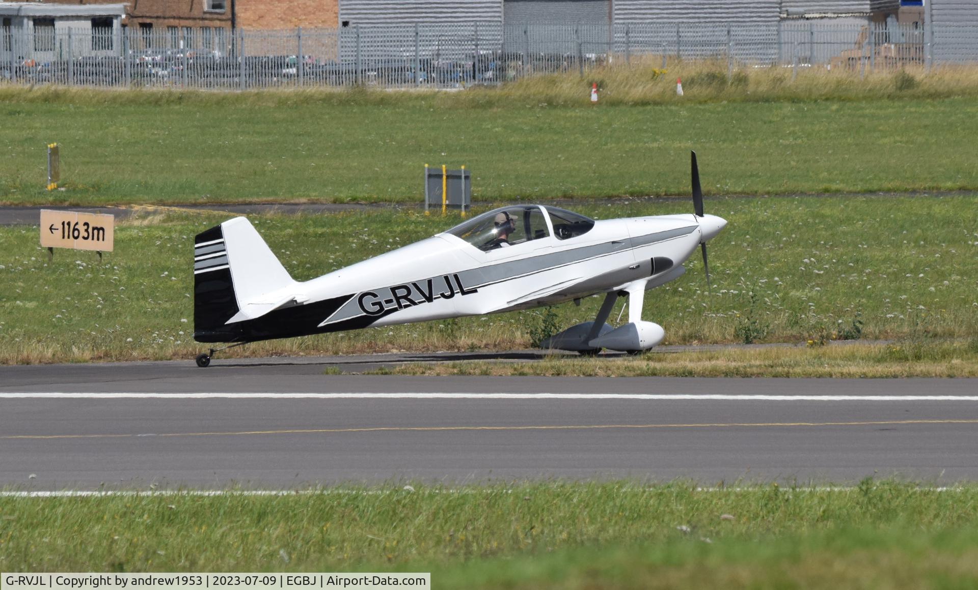 G-RVJL, 1993 Vans RV-6 C/N 20207, G-RVJL at Gloucestershire Airport.