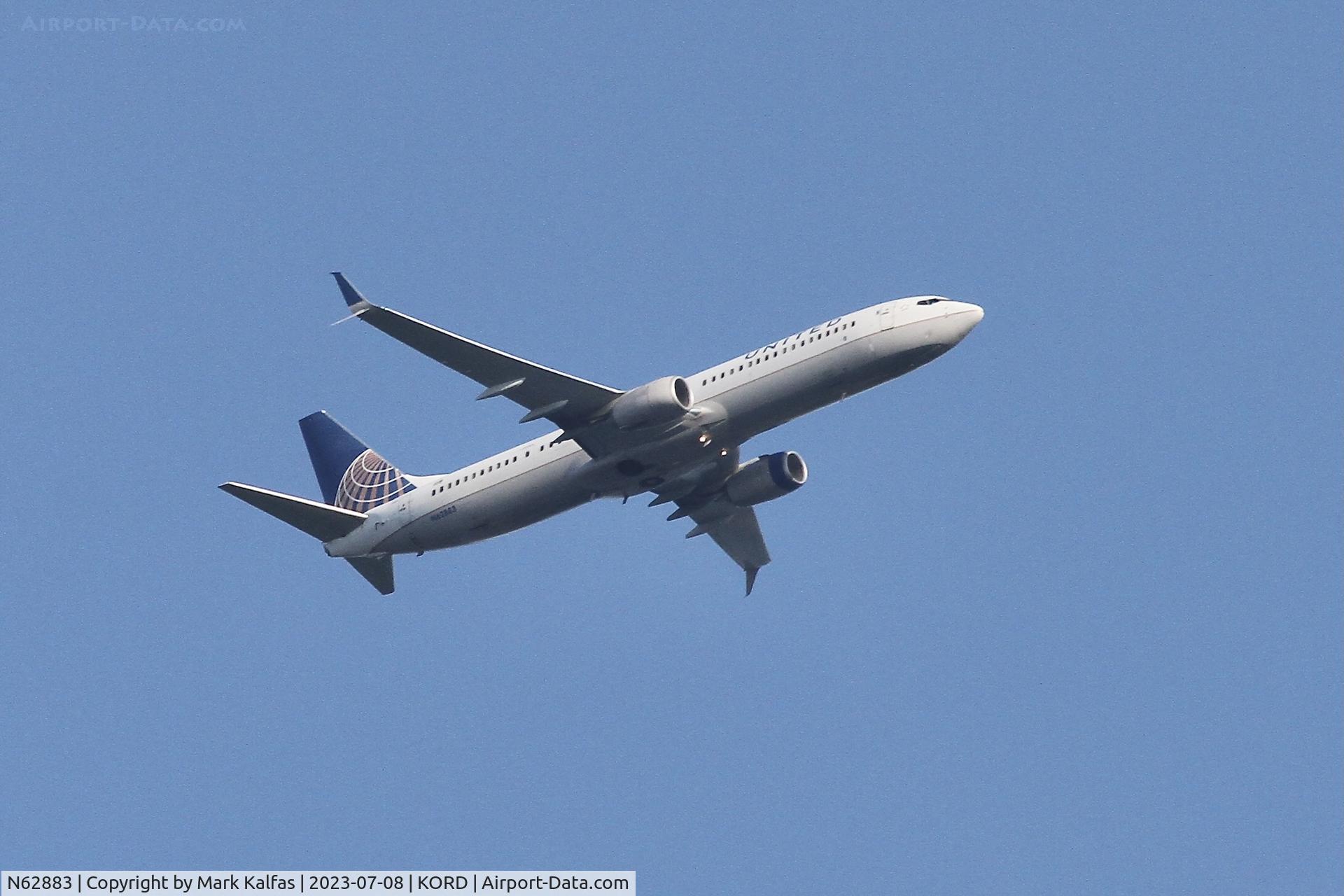 N62883, 2015 Boeing 737-924/ER C/N 42202, United Airlines B739 N62883 UA1160 MBJ-ORD