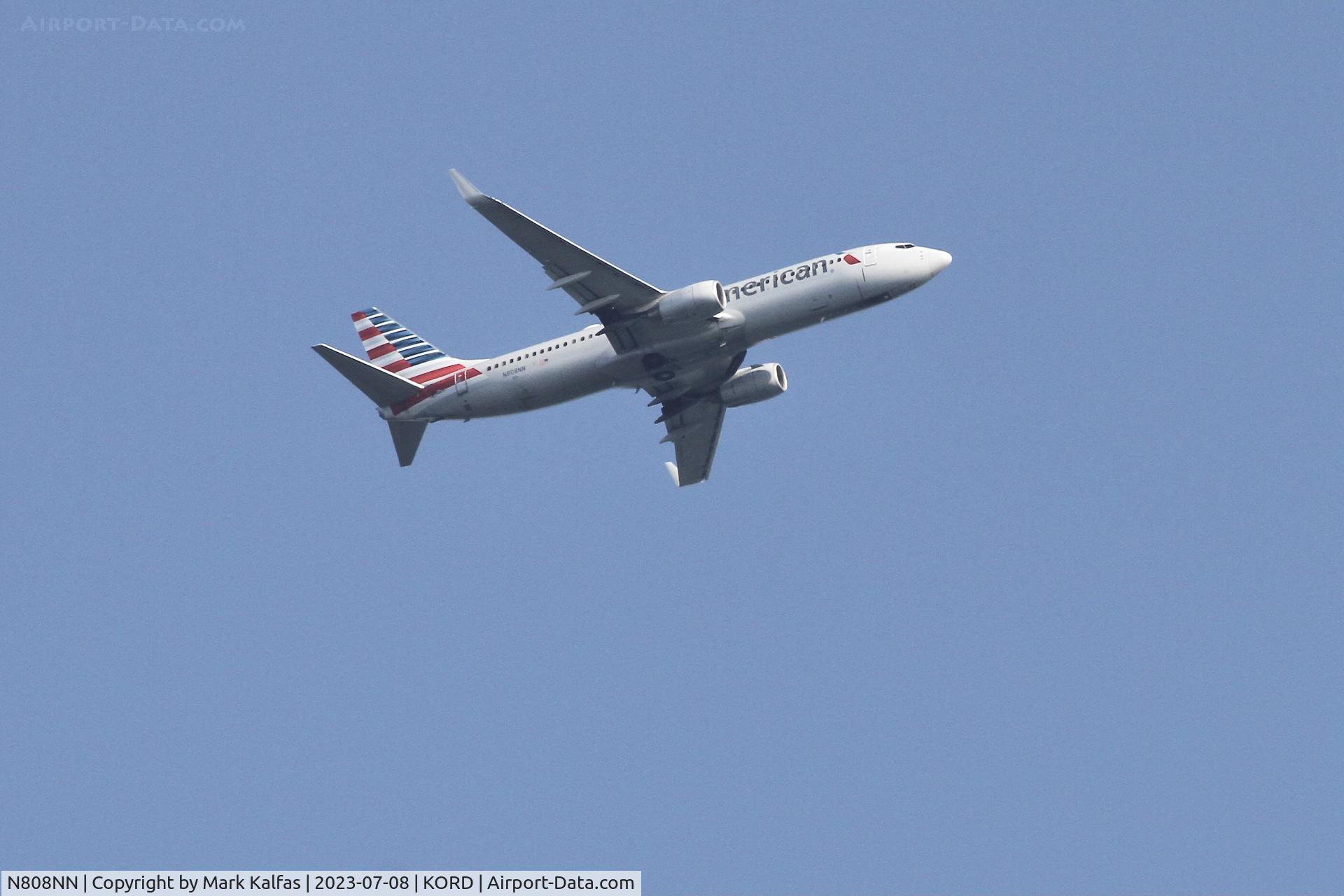 N808NN, 2009 Boeing 737-823 C/N 33206, American Airlines B738 N808NN AA311 PUJ-ORD