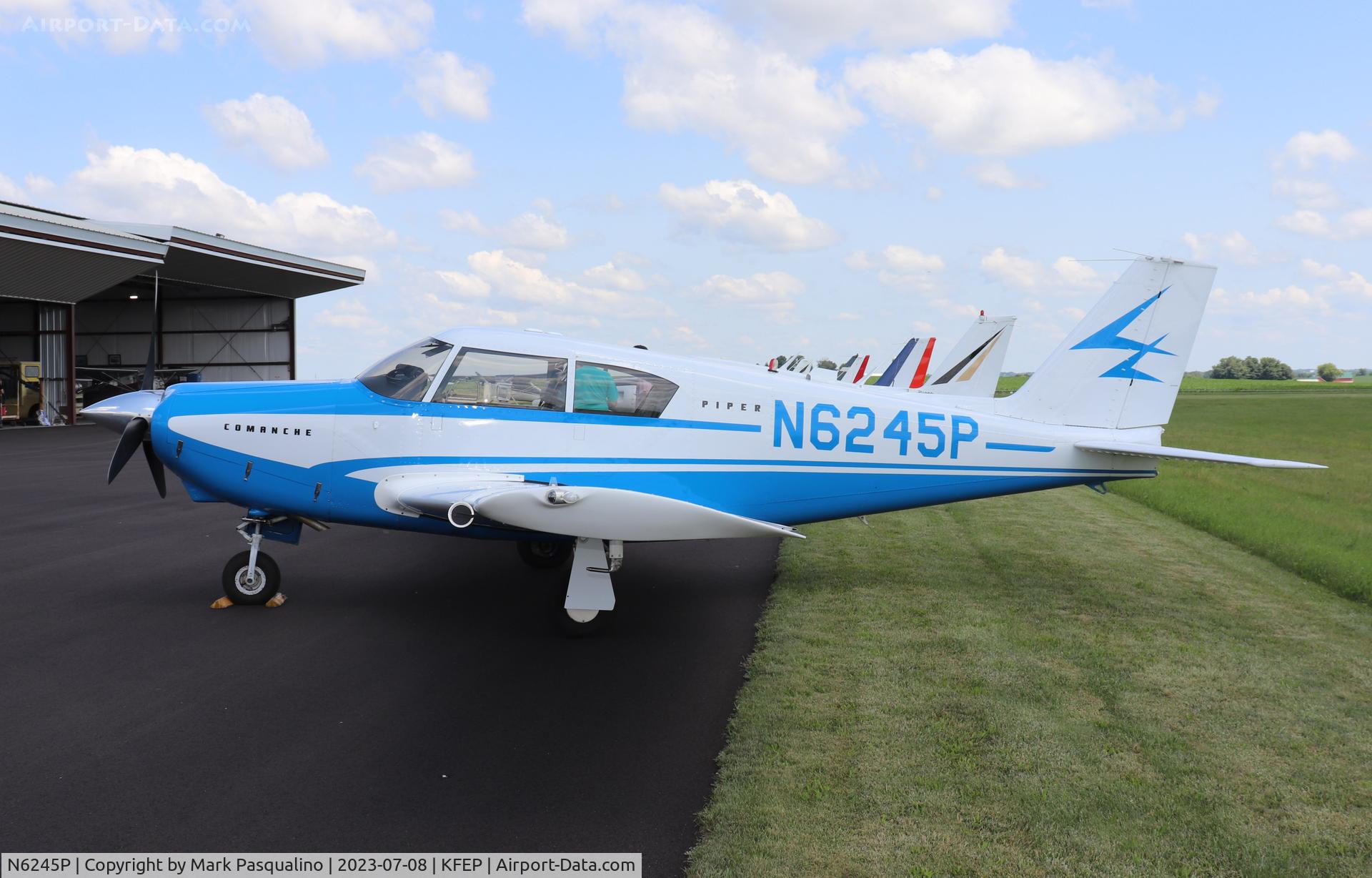 N6245P, 1959 Piper PA-24 C/N 24-1351, Piper PA-24-180