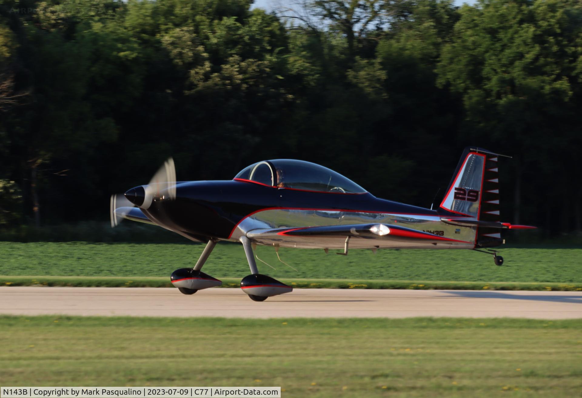 N143B, 2015 Vans RV-8 C/N 82932, Vans RV-8