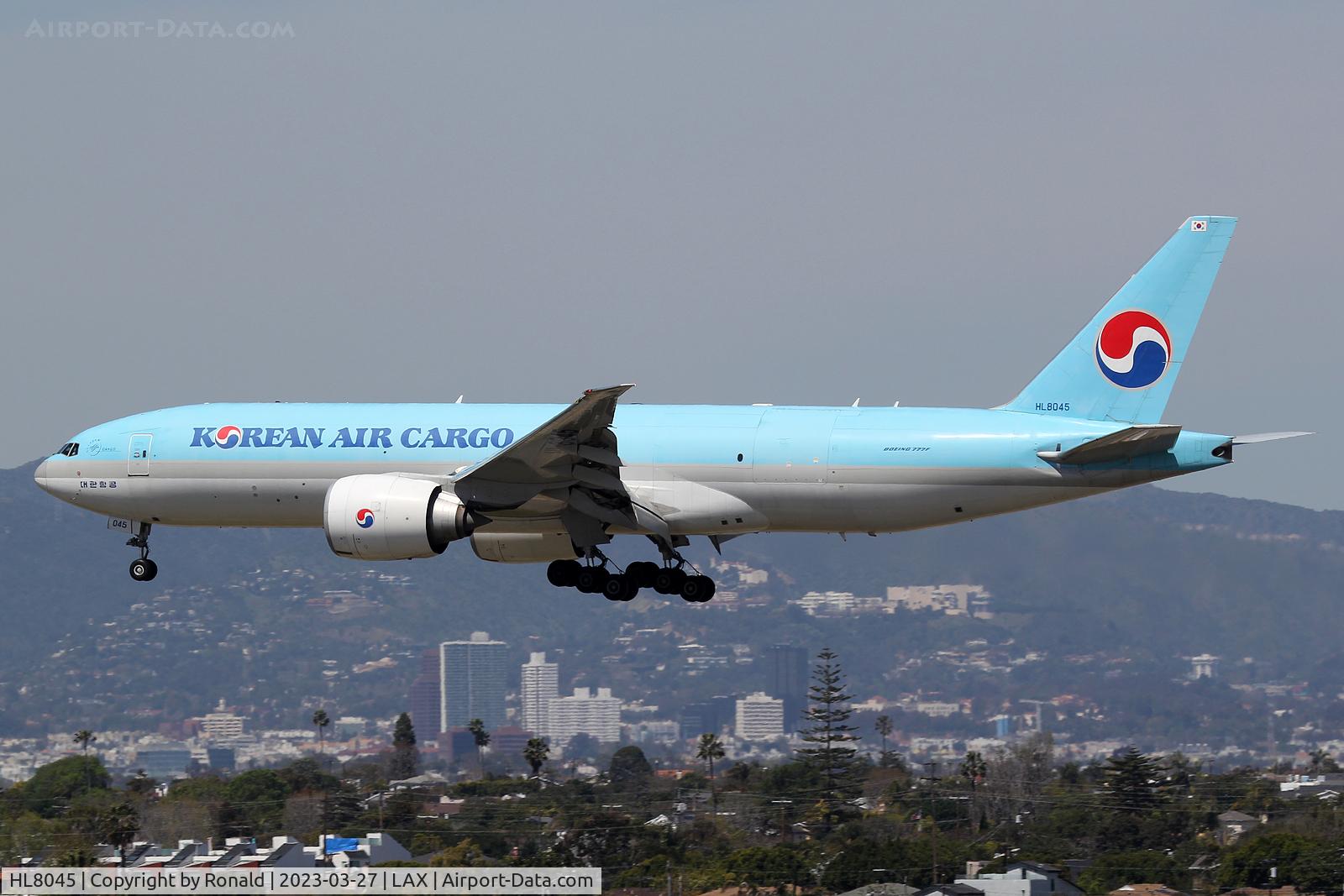 HL8045, 2016 Boeing 777-FB5 C/N 62695, at lax
