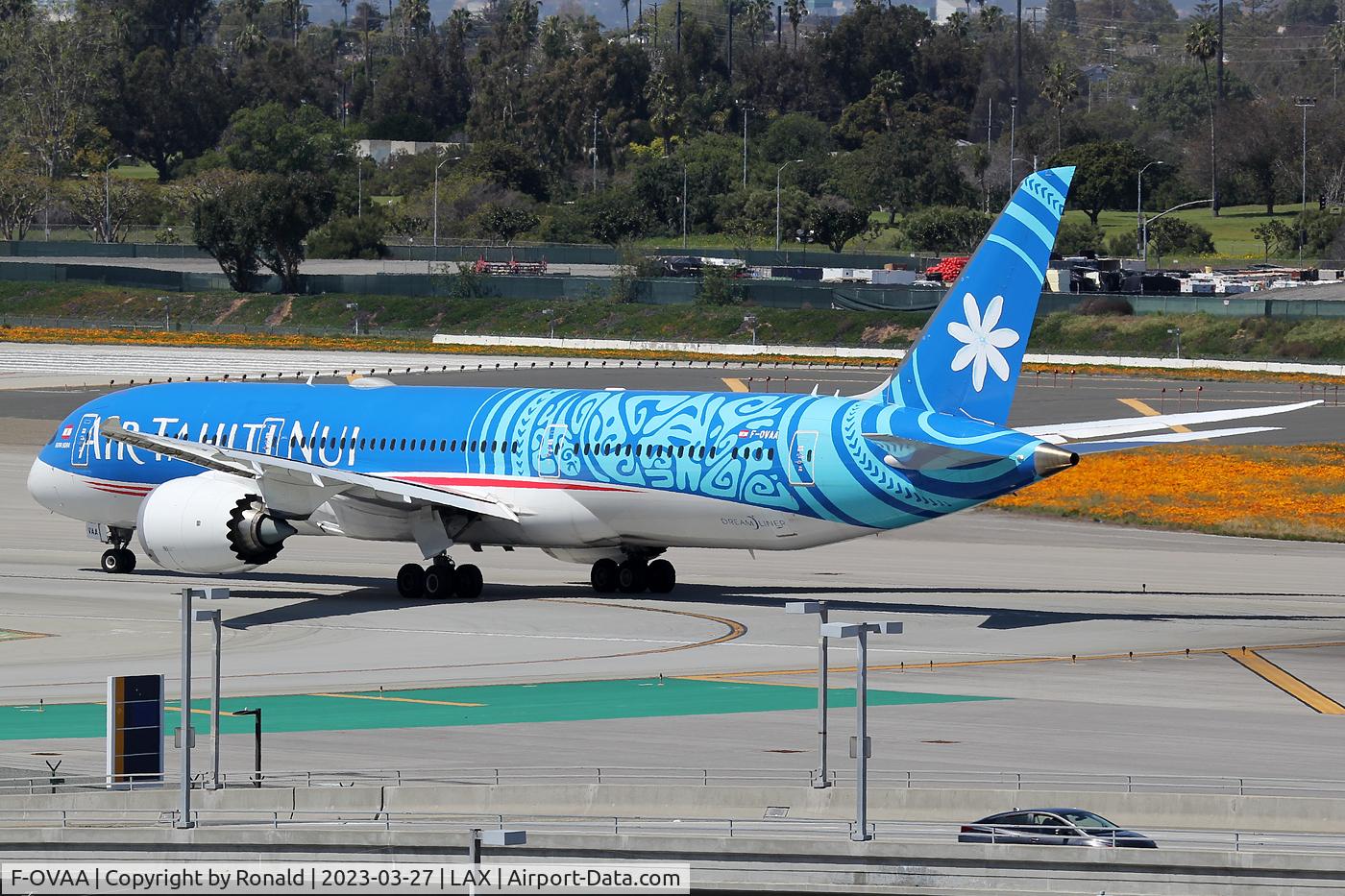 F-OVAA, 2019 Boeing 787-9 Dreamliner C/N 62710, at lax