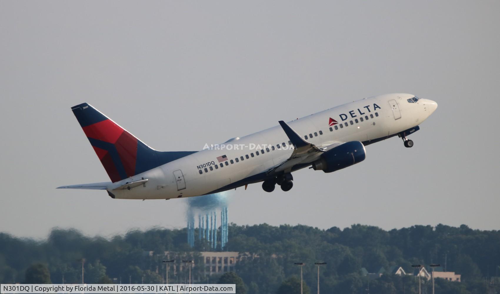 N301DQ, 2008 Boeing 737-732 C/N 29687, DAL 737 zx ATL Ren