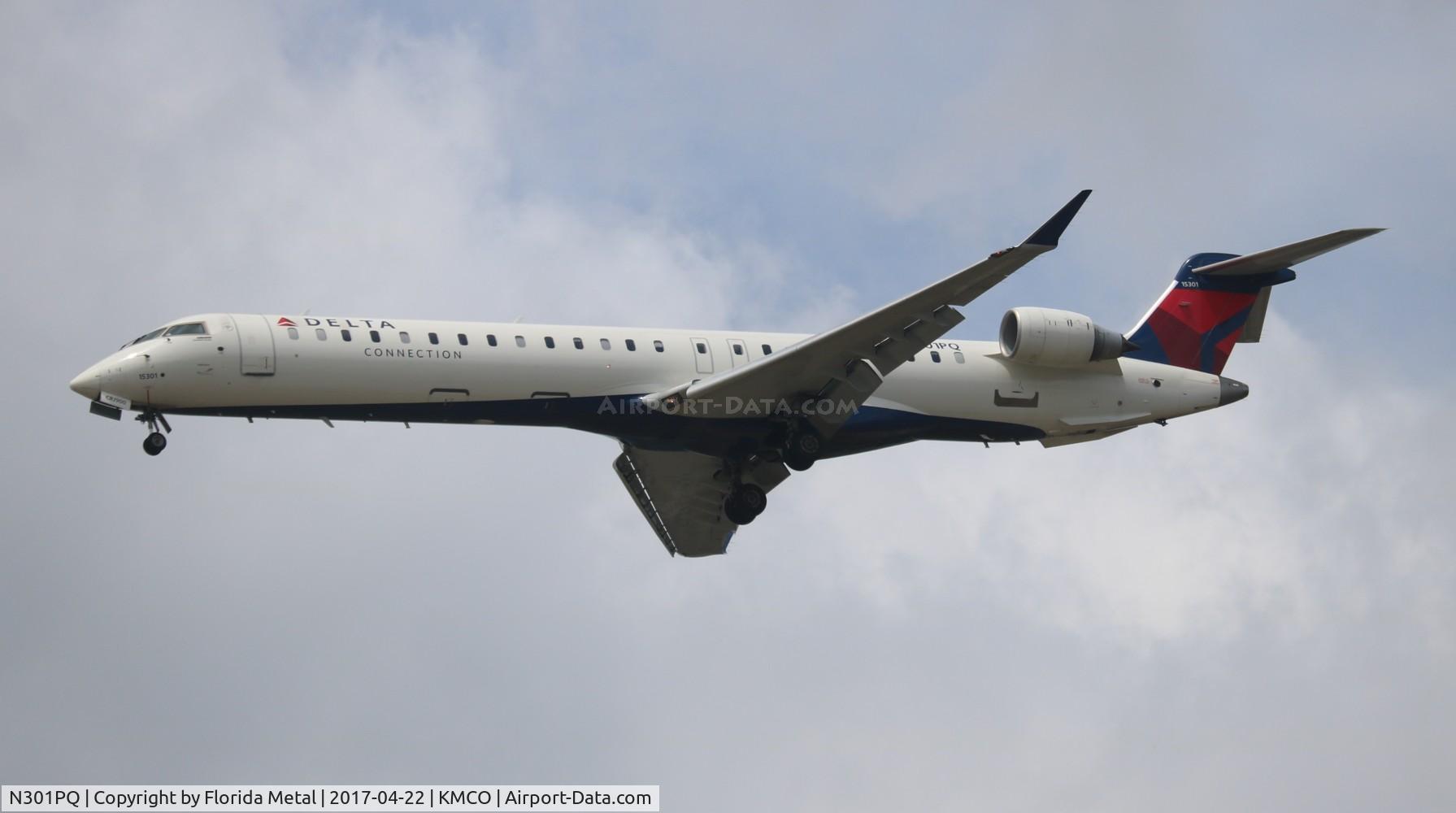N301PQ, 2013 Bombardier CRJ-900 (CL-600-2D24) C/N 15301, END/DAL CR9 zx RDU-MCO