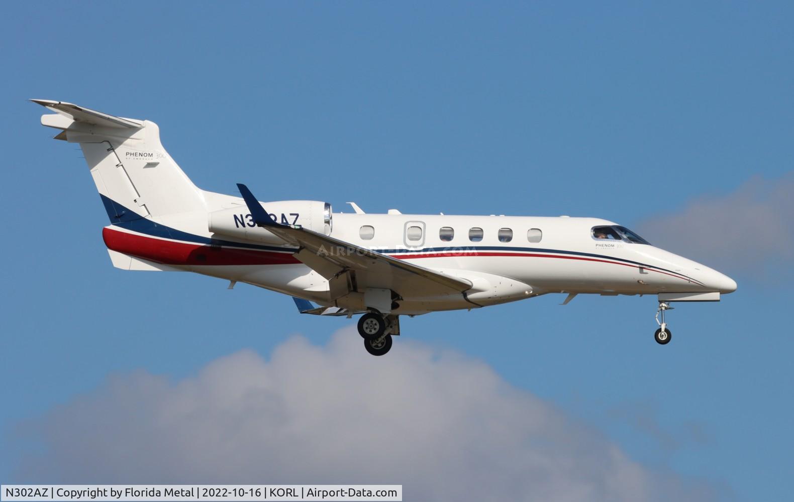 N302AZ, 2012 Embraer EMB-505 C/N 50500130, Phenom 300 zx