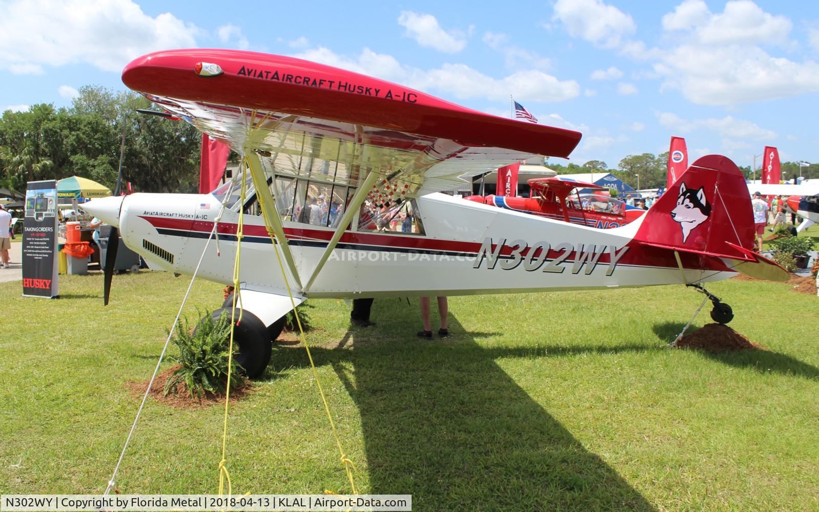 N302WY, 2018 Aviat A-1C-180 Husky C/N 3302, A-1C zx