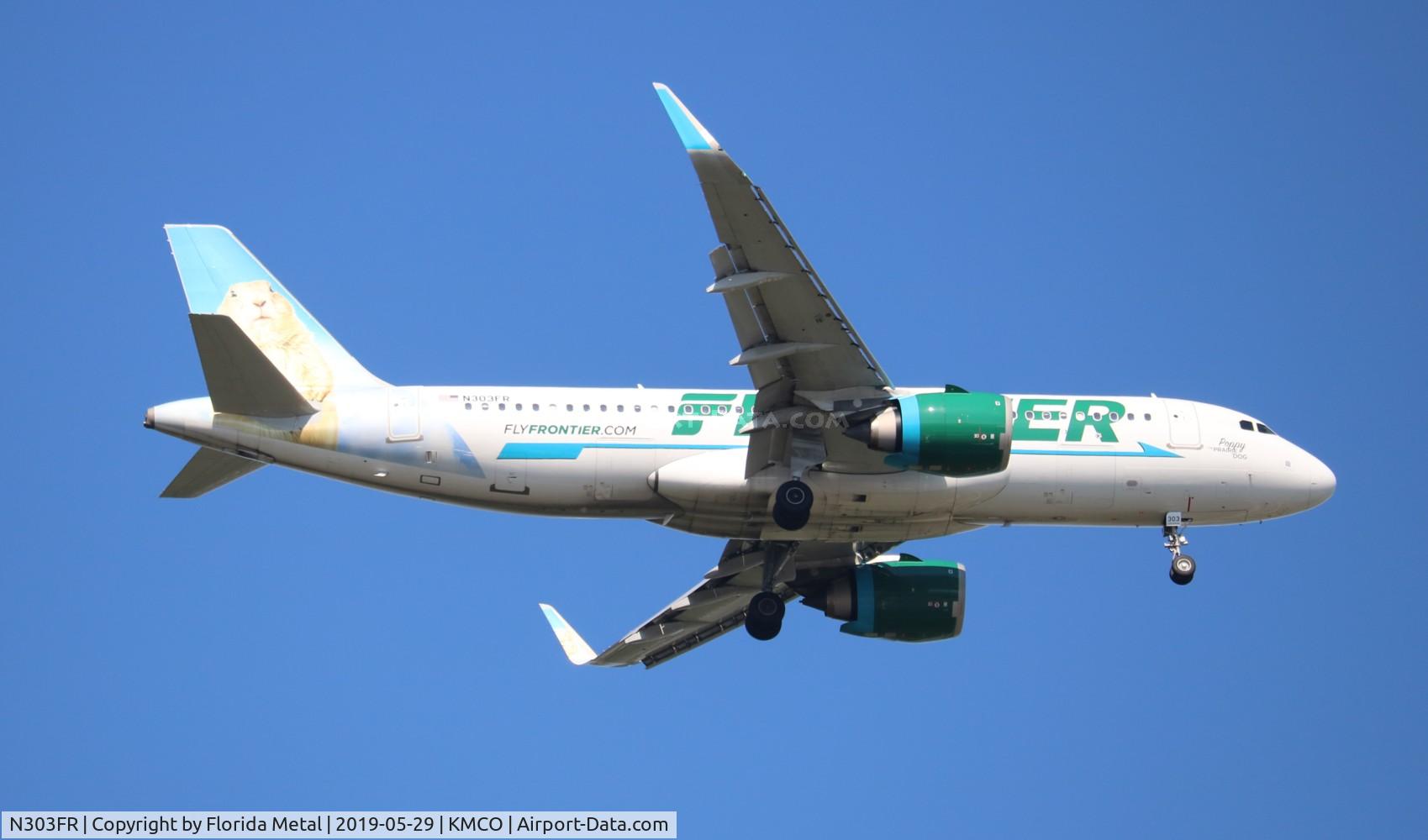 N303FR, 2016 Airbus A320-251N C/N 7249, FFT A320N Poppy zx ORD-MCO