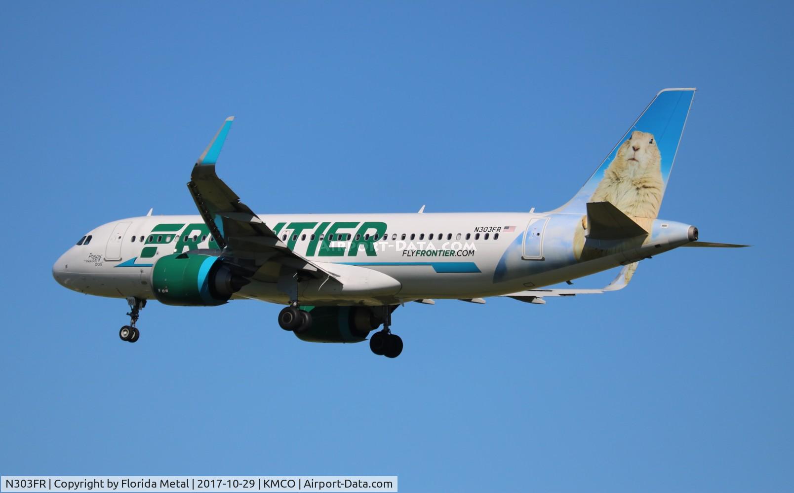 N303FR, 2016 Airbus A320-251N C/N 7249, FFT A320N Poppy zx DEN-MCO