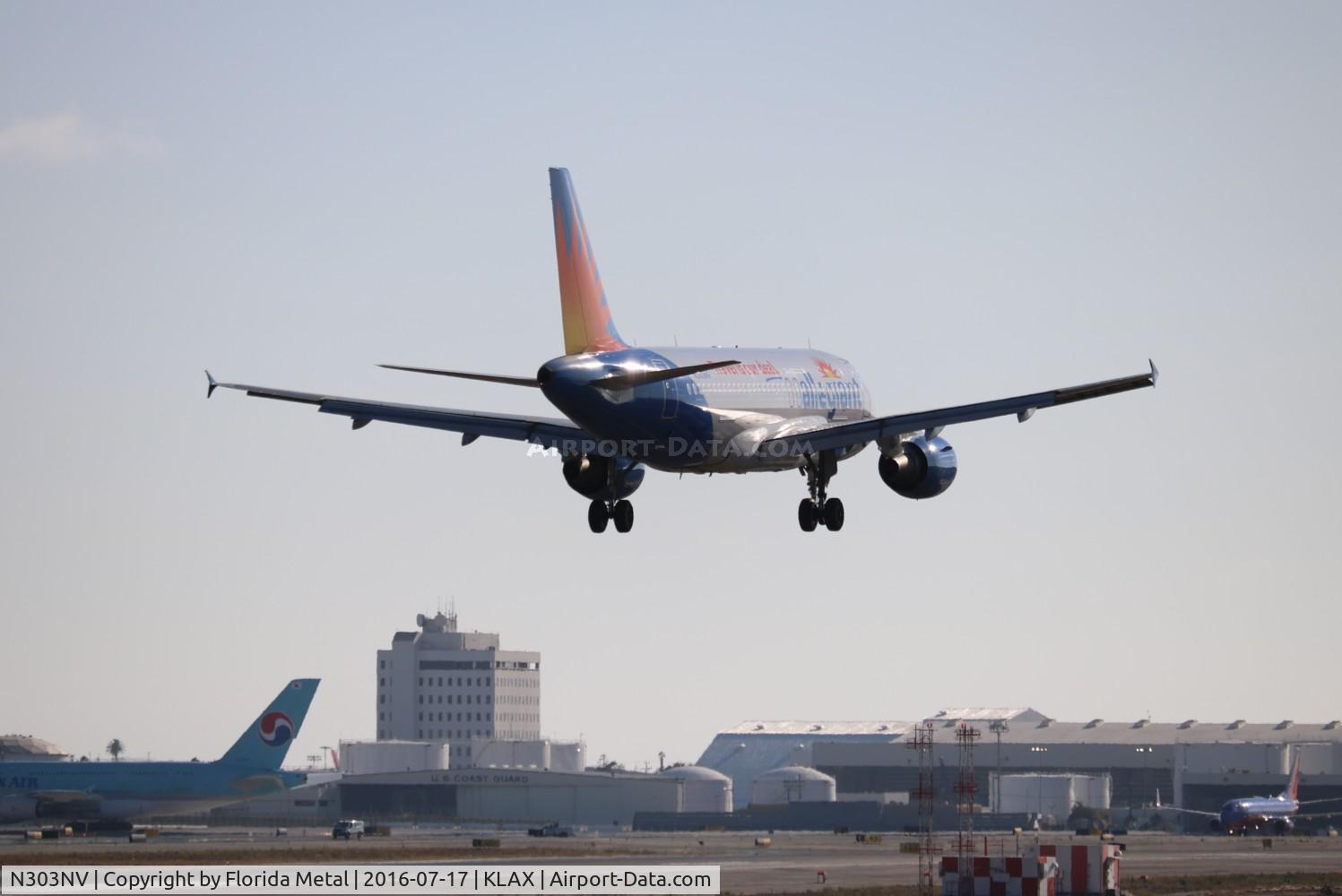 N303NV, 2004 Airbus A319-111 C/N 2271, AAY A319 zx from LAS