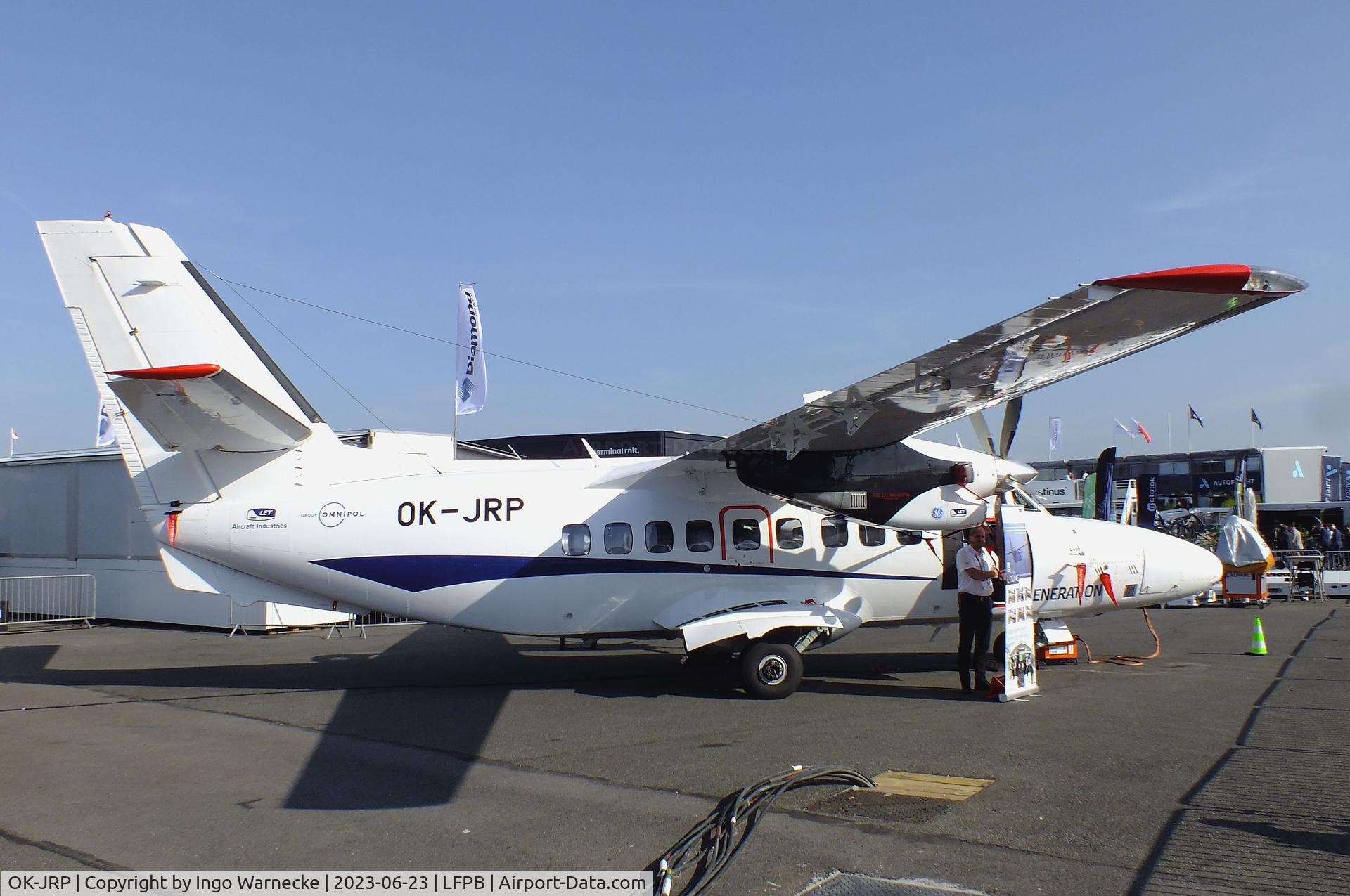 OK-JRP, Let L-410NG C/N 5001, Let L-410 NG New Generation at the Aerosalon 2023, Paris