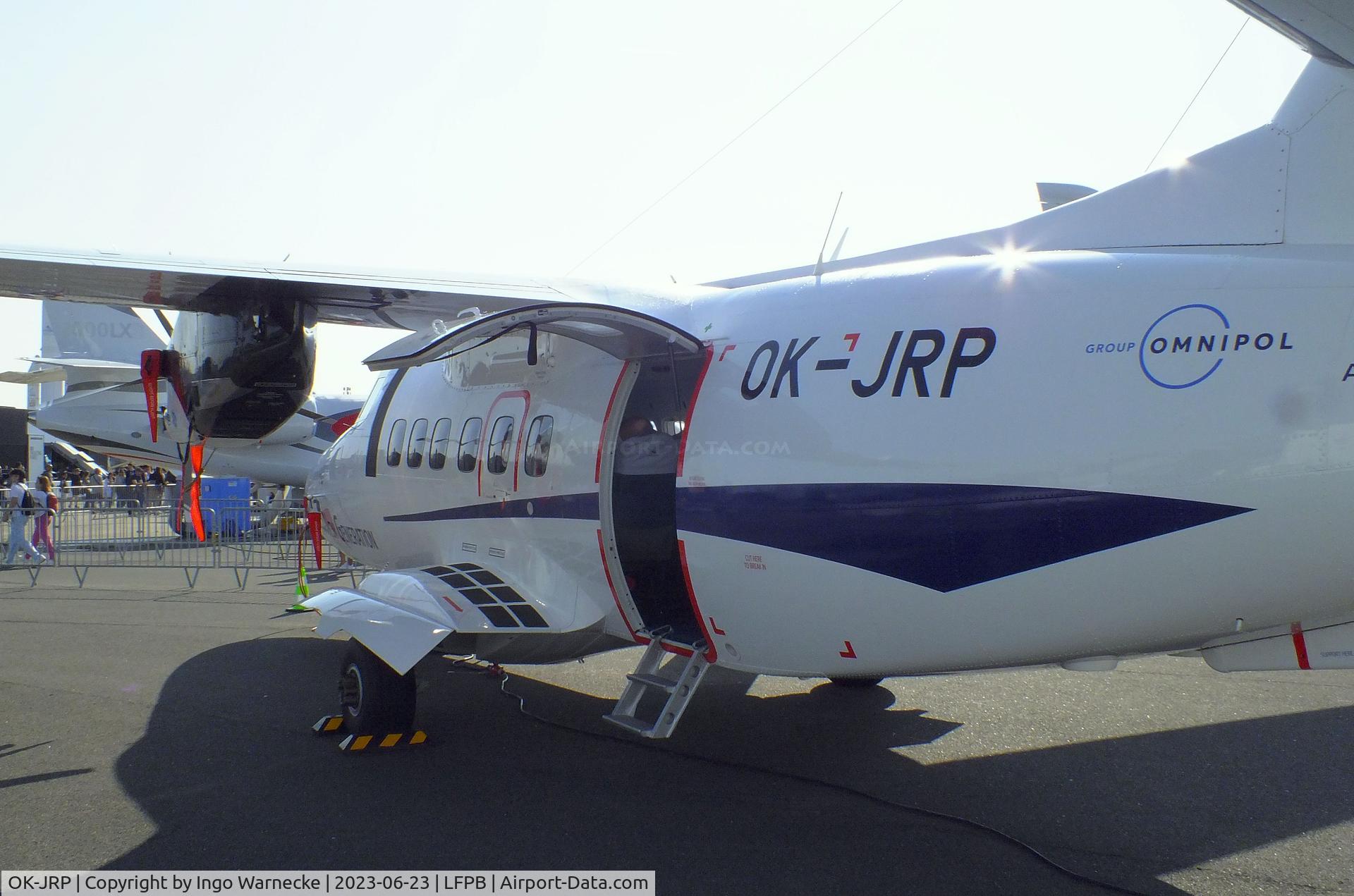 OK-JRP, Let L-410NG C/N 5001, Let L-410 NG New Generation at the Aerosalon 2023, Paris