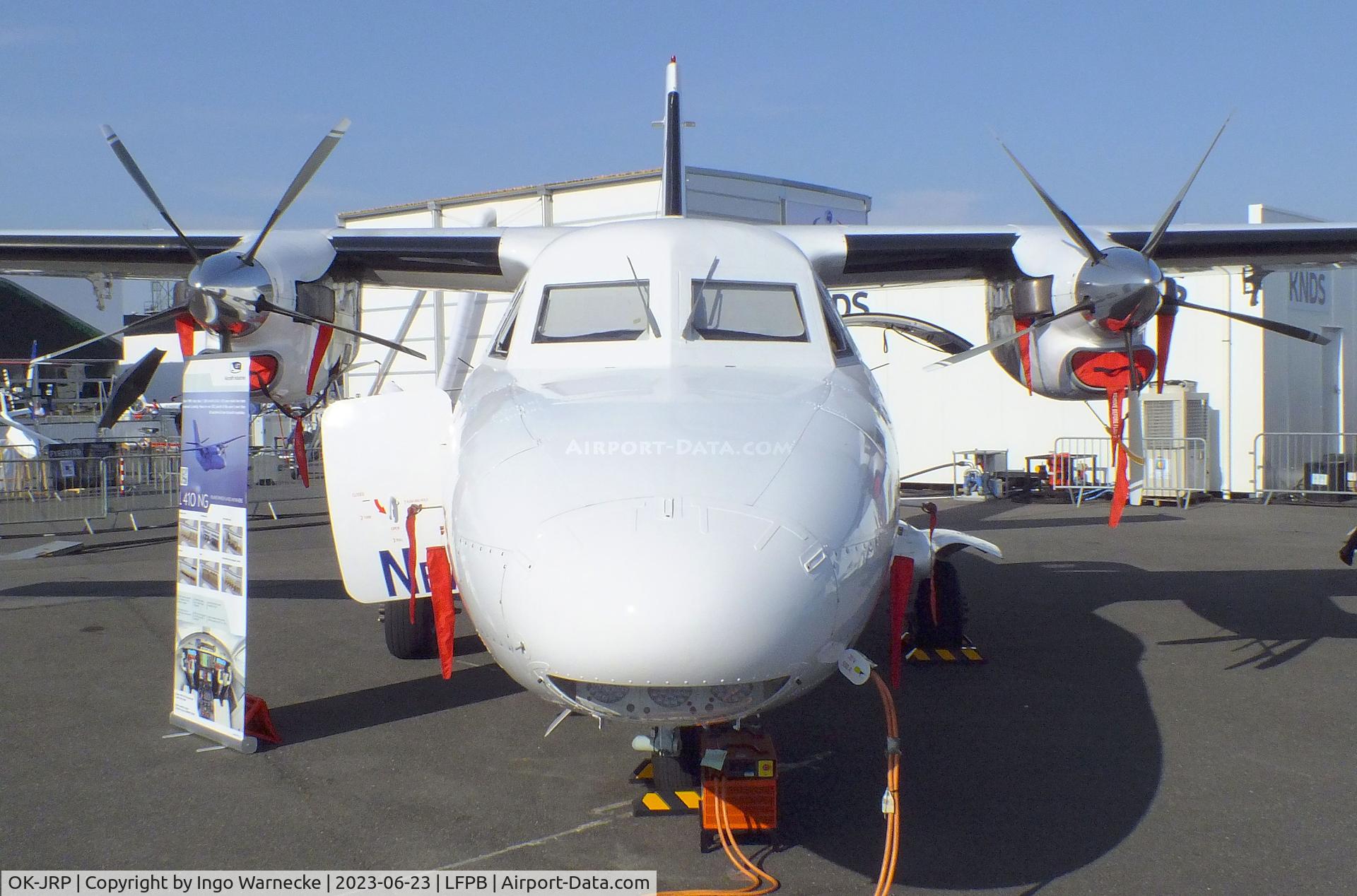 OK-JRP, Let L-410NG C/N 5001, Let L-410 NG New Generation at the Aerosalon 2023, Paris