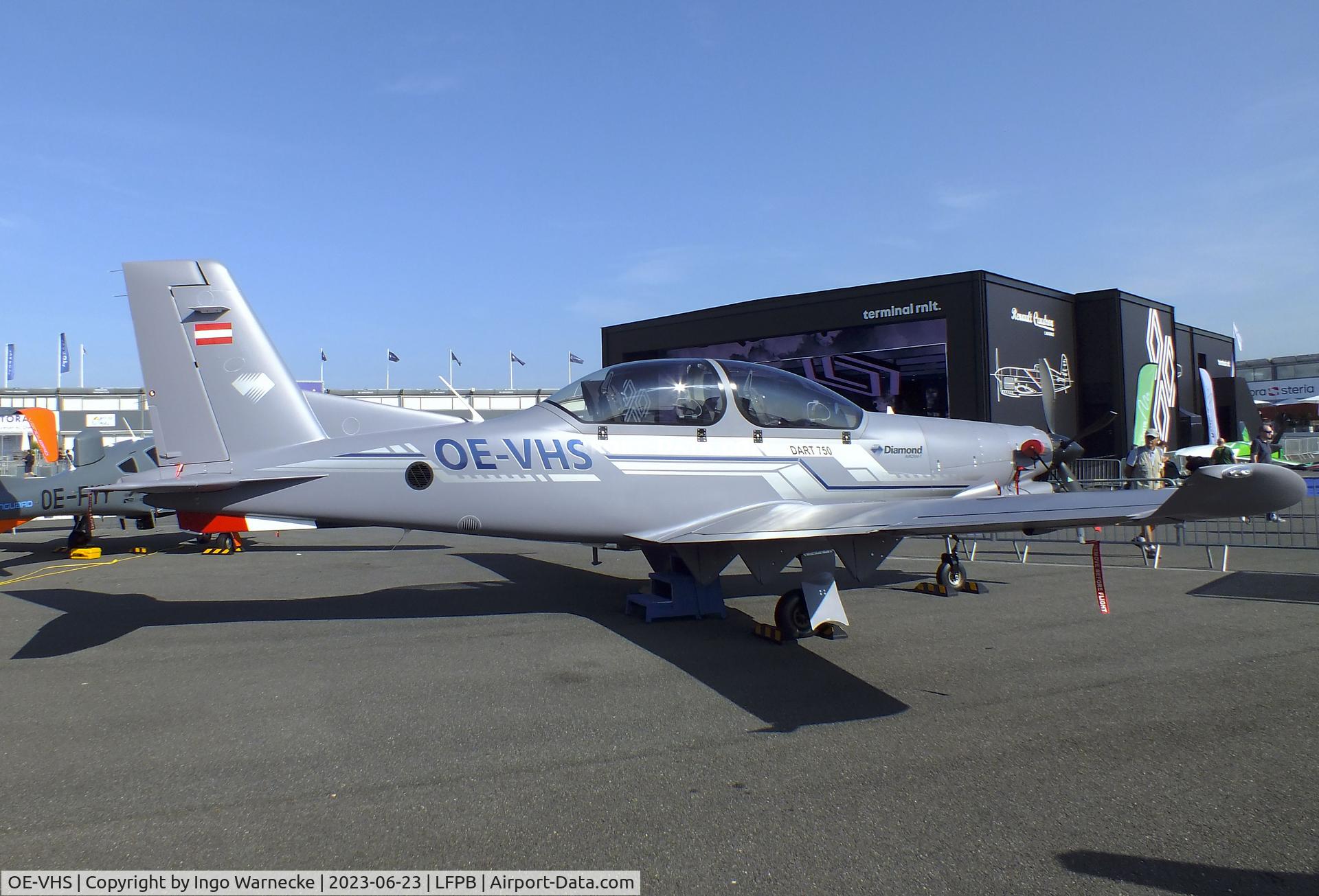 OE-VHS, 2023 Diamond DART-750 C/N 001, Diamond DART-750 prototype at the Aerosalon 2023, Paris