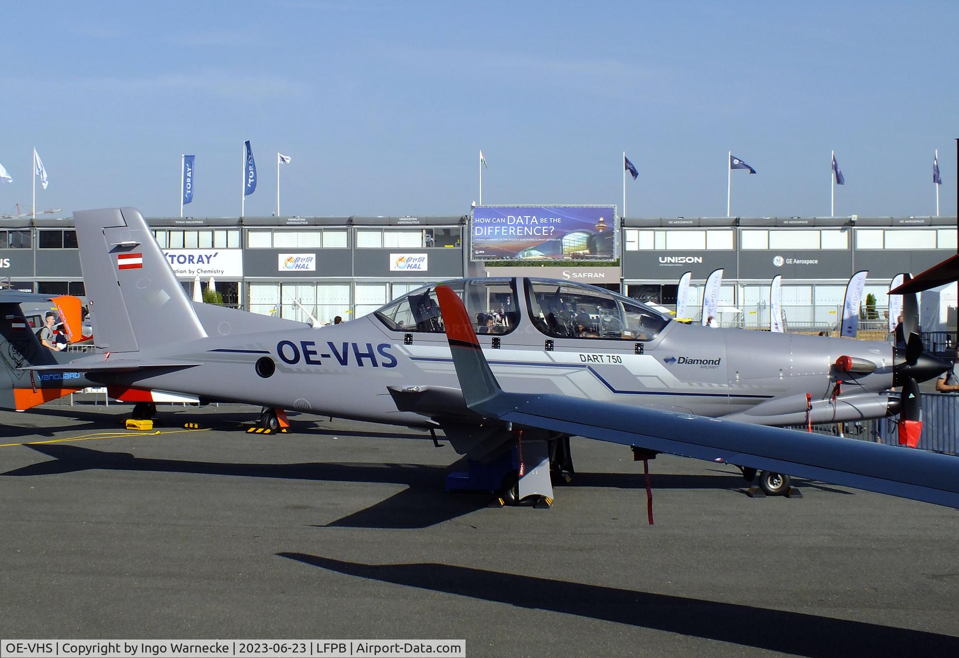 OE-VHS, 2023 Diamond DART-750 C/N 001, Diamond DART-750 prototype at the Aerosalon 2023, Paris