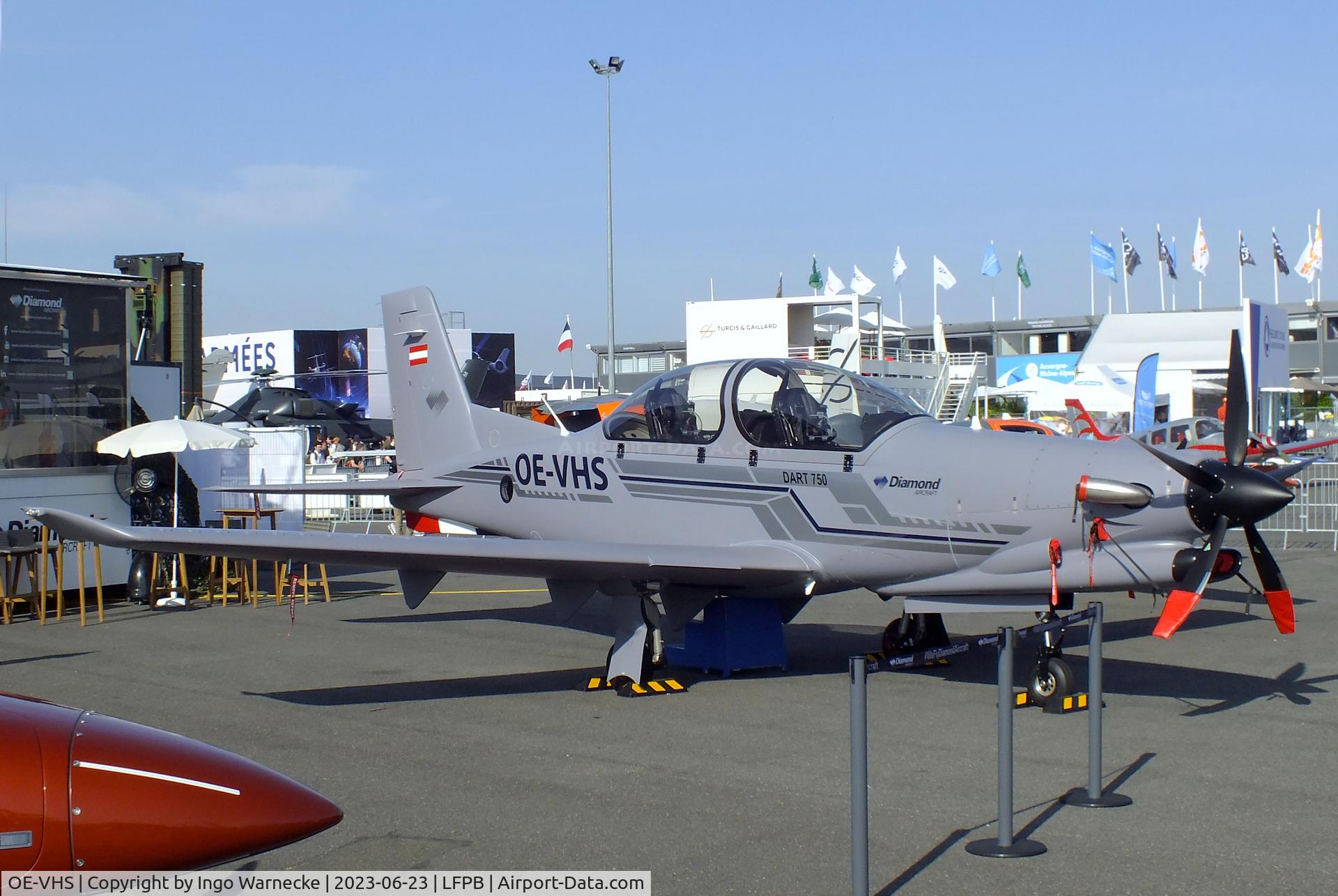OE-VHS, 2023 Diamond DART-750 C/N 001, Diamond DART-750 prototype at the Aerosalon 2023, Paris