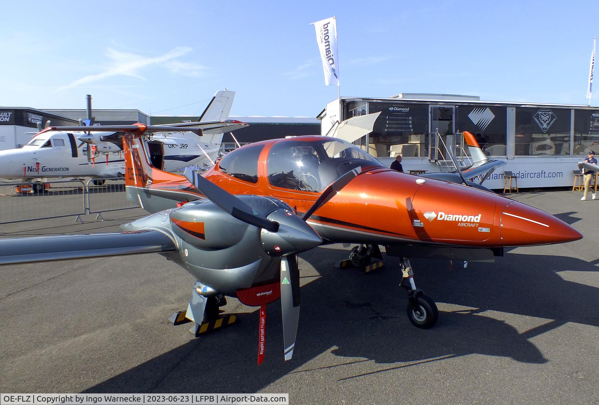 OE-FLZ, Diamond DA-42 NG Twin Star C/N 42.N351, Diamond DA-42 NG Twin Star at the Aerosalon 2023, Paris
