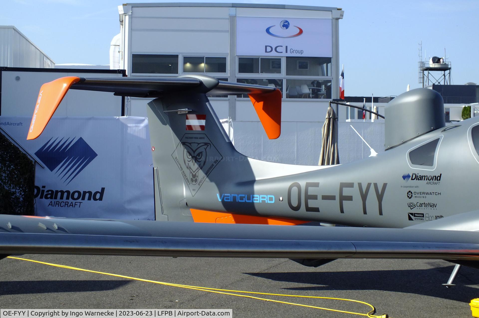 OE-FYY, Diamond DA-62MPP Survey Star C/N 62.224, Diamond DA-62 MPP Vanguard at the Aerosalon 2023, Paris